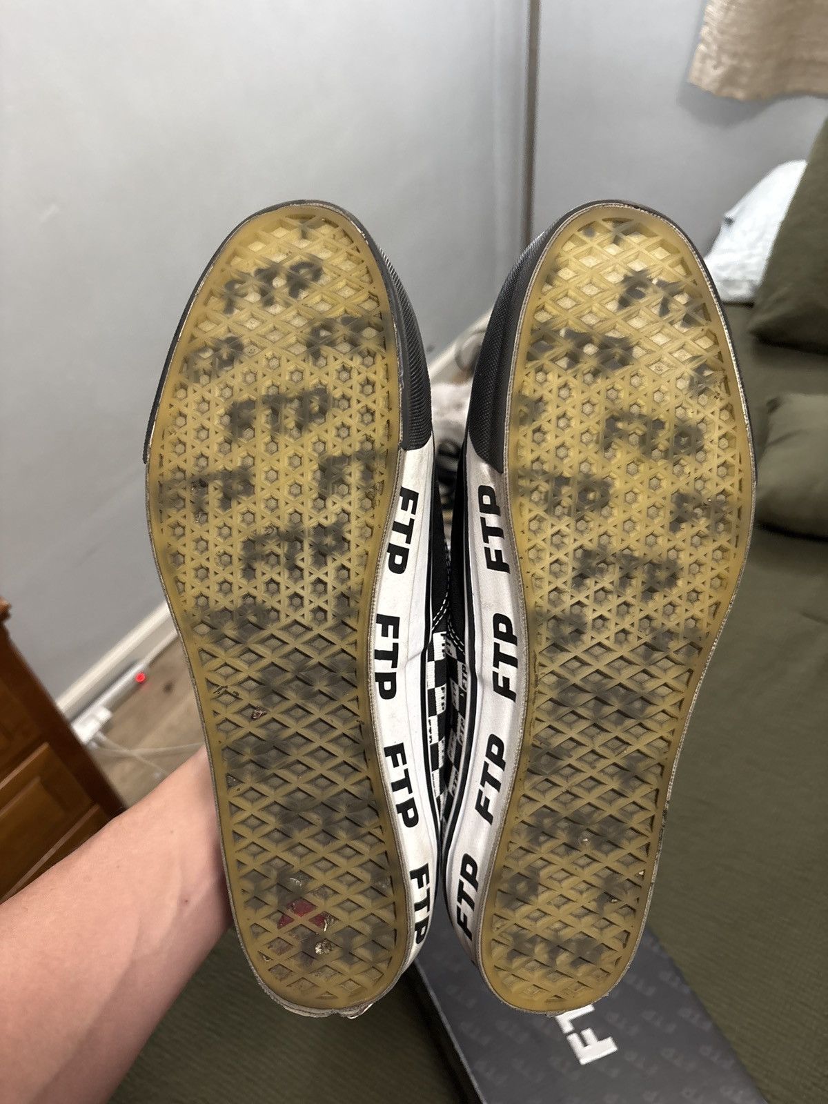Vans VANS FTP checkered authentic Size US 14 / EU 47 - 2 Thumbnail