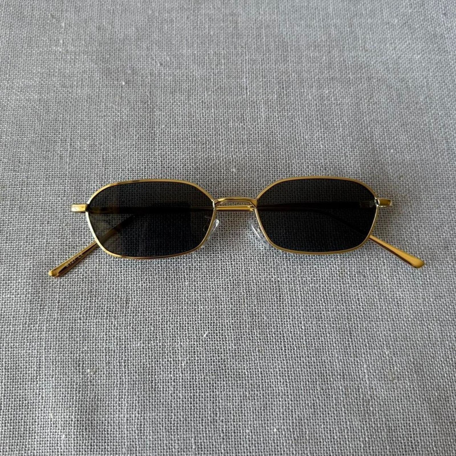 Other Oval gold frame sunglasses MENS2 Size ONE SIZE - 3 Thumbnail
