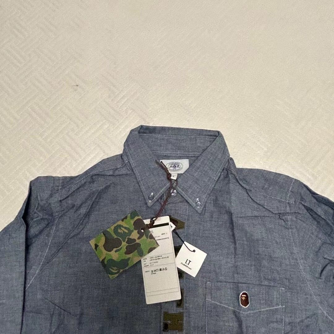Bape BAPE SHIRT Size US L / EU 52-54 / 3 - 3 Thumbnail