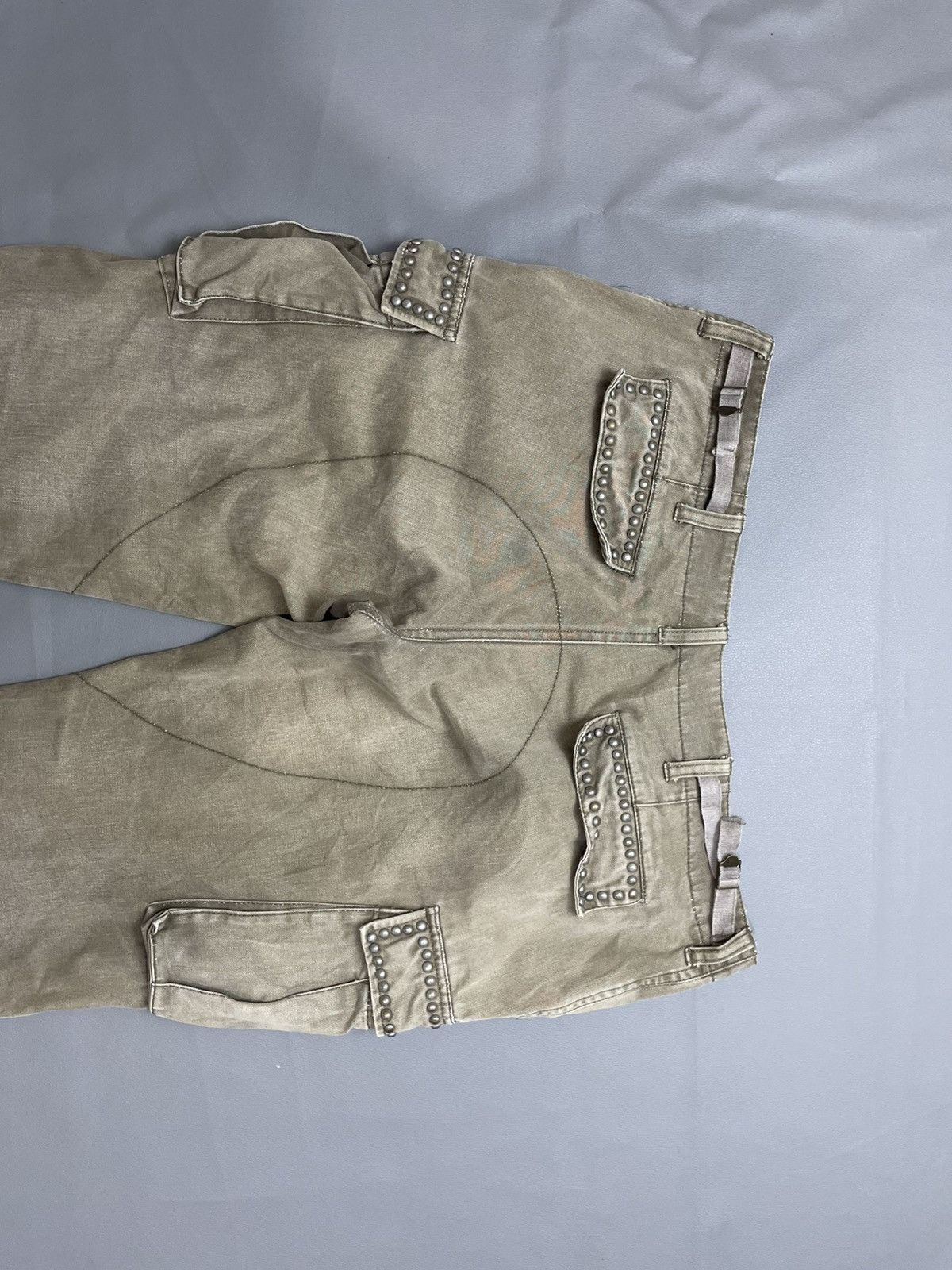 If Six Was Nine Japanese Brand bondage Studded cargo Pants Seditionaries Size US 36 / EU 52 - 6 Thumbnail