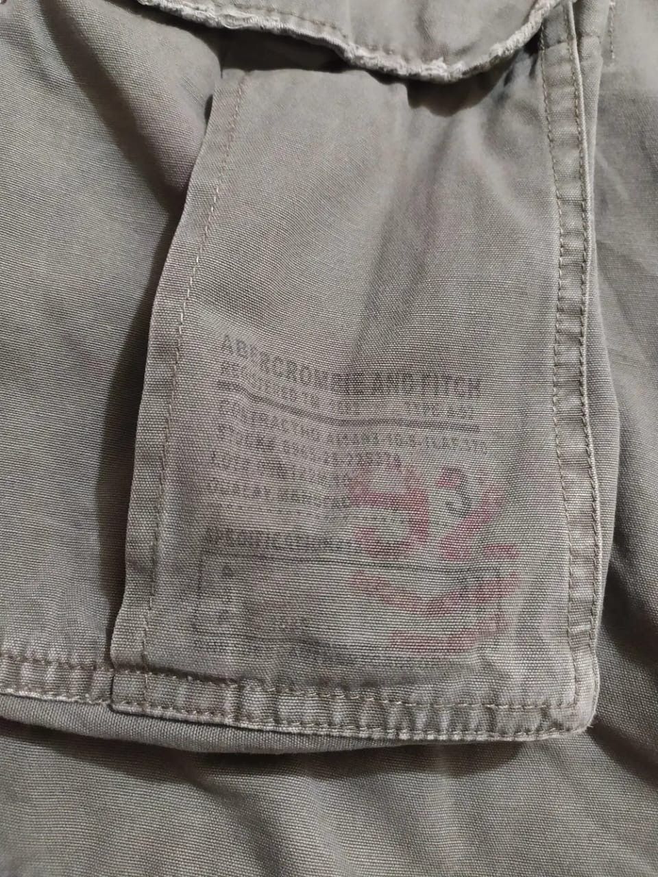 Abercrombie & Fitch Abercrombie & Fitch Multipocket Cargo Tactical Pants Size US 32 / EU 48 - 5 Thumbnail