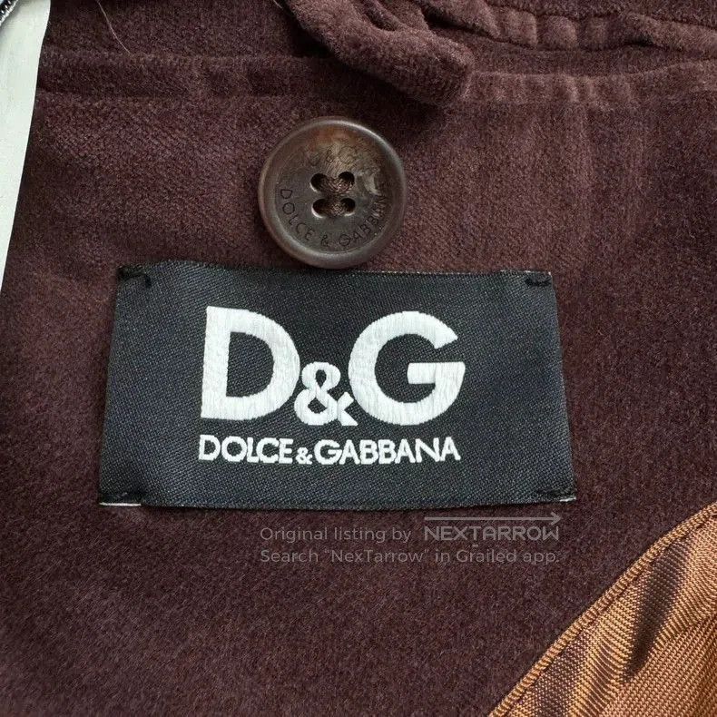 Dolce & Gabbana DG Burgundy Velvet Blazer Jacket. Size US XL / EU 56 / 4 - 3 Thumbnail