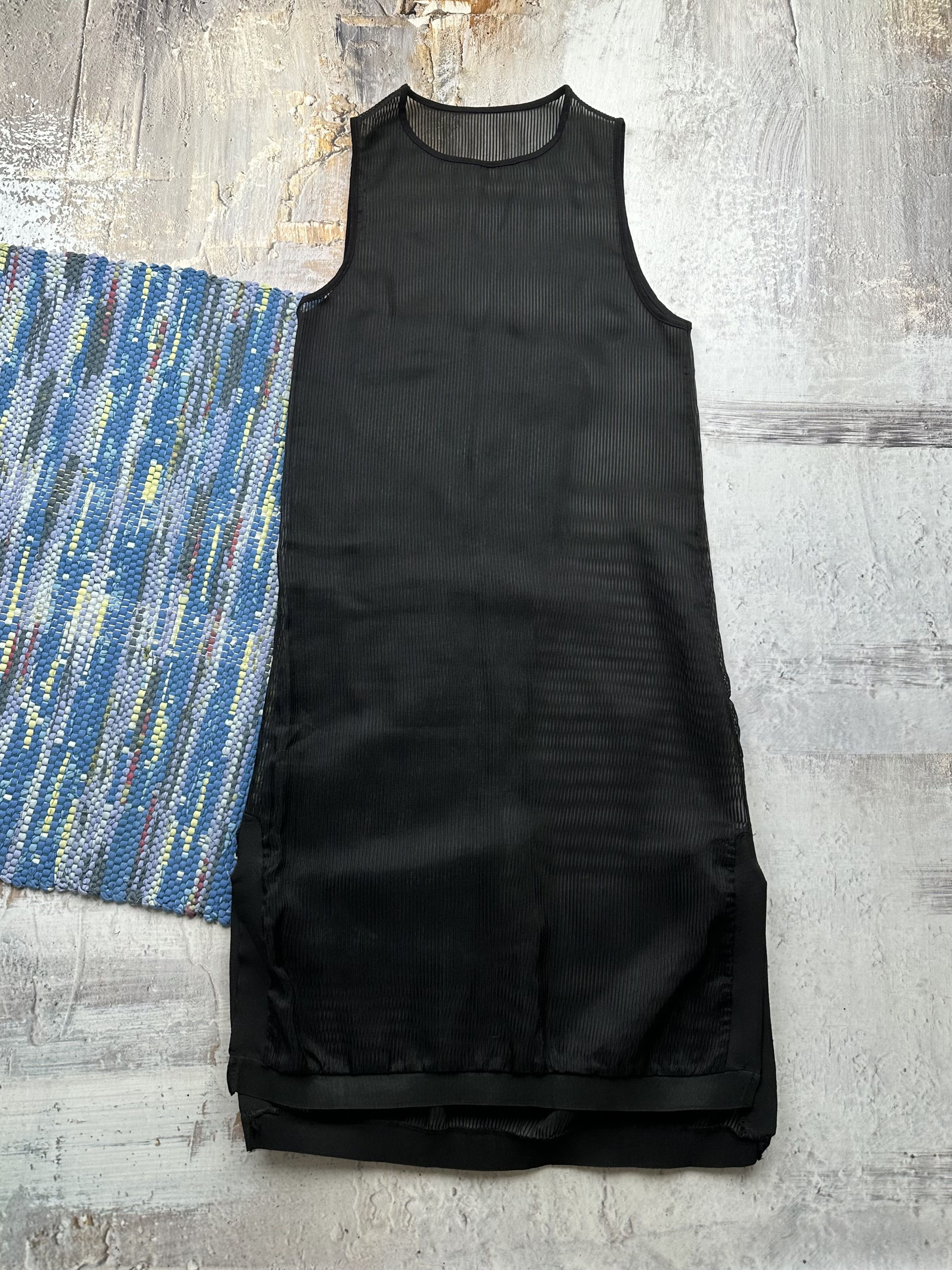 Japanese Brand Vintage Mesh Pleated Maxi Dress A639(31) Size M / US 6-8 / IT 42-44 - 1 Thumbnail
