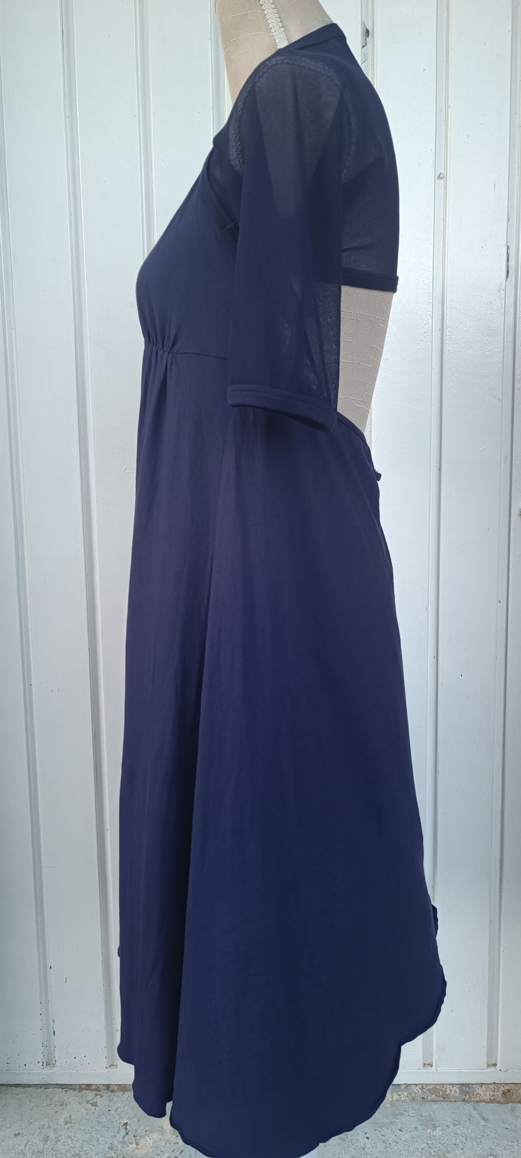 Jean Paul Gaultier Midnight blue - 2 pieces - midi dress Size M / US 6-8 / IT 42-44 - 5 Thumbnail
