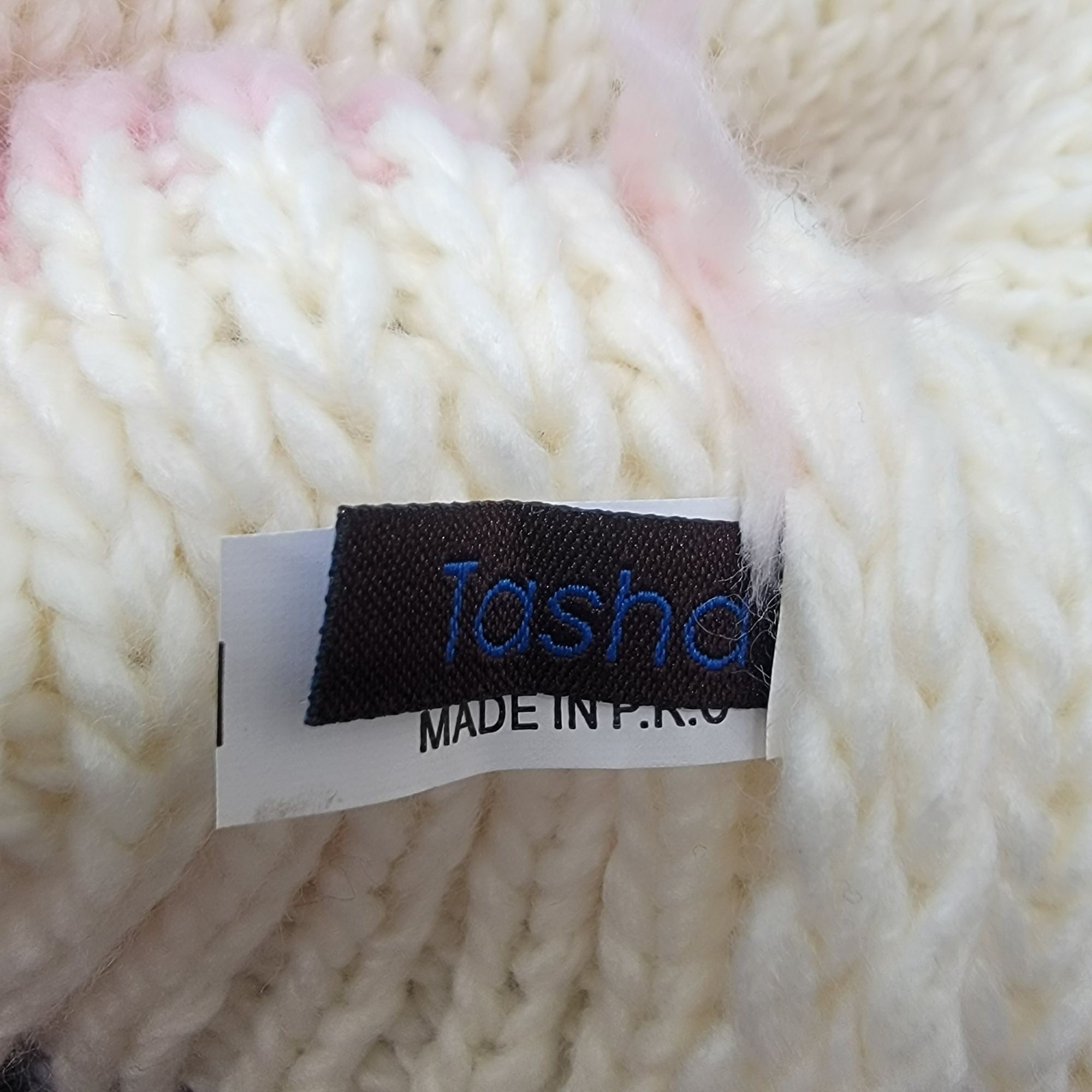 Other ⭐Tasha One Size Women's Tricolor striped Knit Rib Cuff Beani Size ONE SIZE - 4 Thumbnail