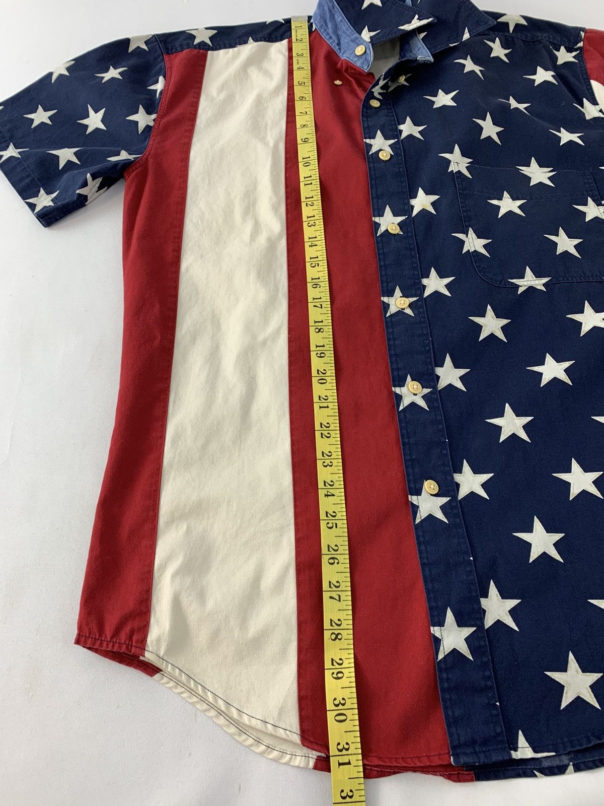 Chaps Ralph Lauren Chaps Ralph Lauren American Flag Button Up Shirt Size US L / EU 52-54 / 3 - 10 Thumbnail