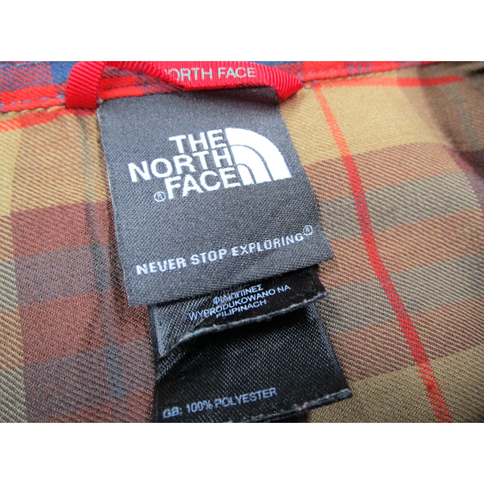 The North Face The North Face Shirt Mens Large Brown Button Up Snap Front Hike Workwear Travel Size US L / EU 52-54 / 3 - 3 Thumbnail