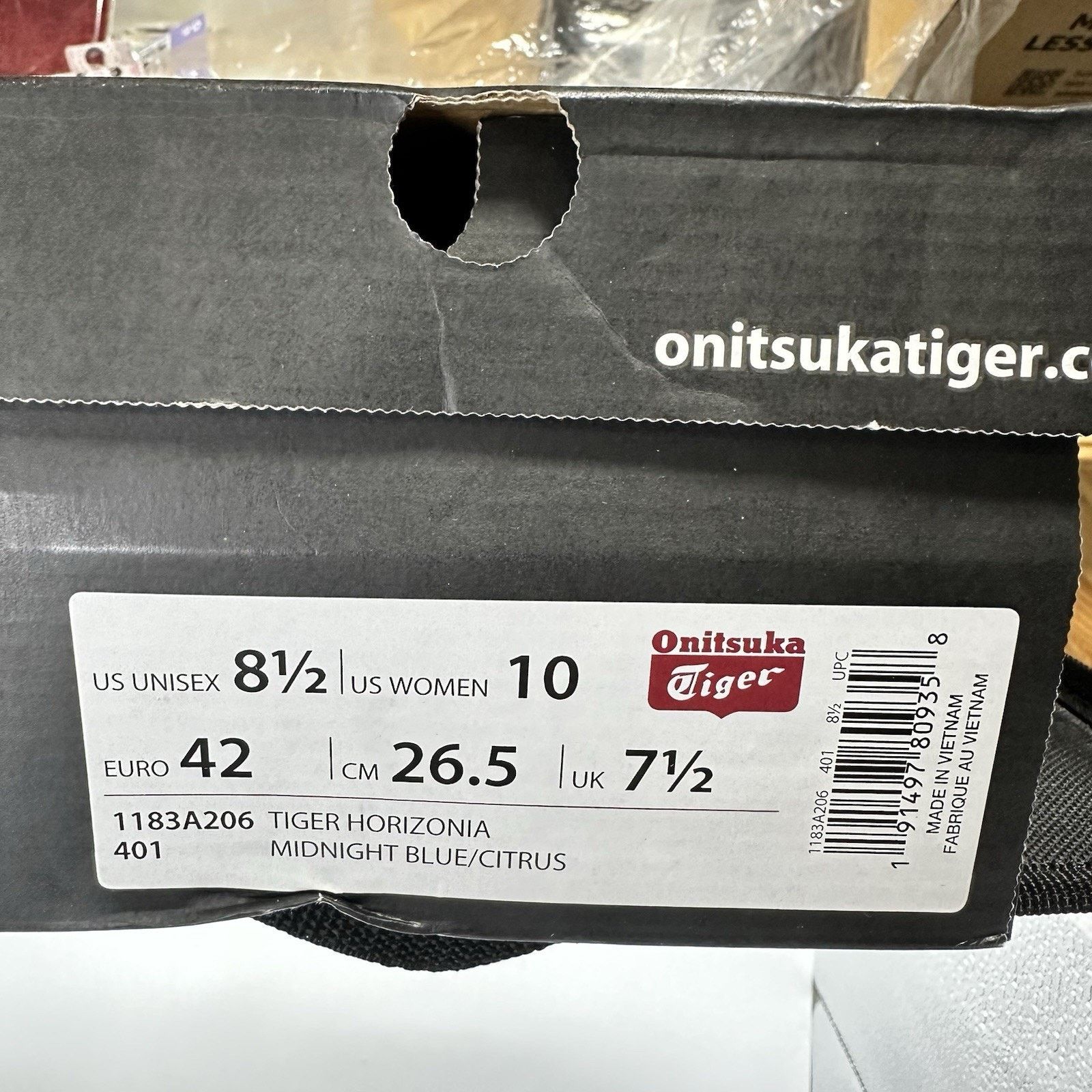 Onitsuka Tiger Onitsuka Tiger Horizonia 'Midnight Blue Citrus’ Size US 8.5 / EU 41-42 - 8 Thumbnail