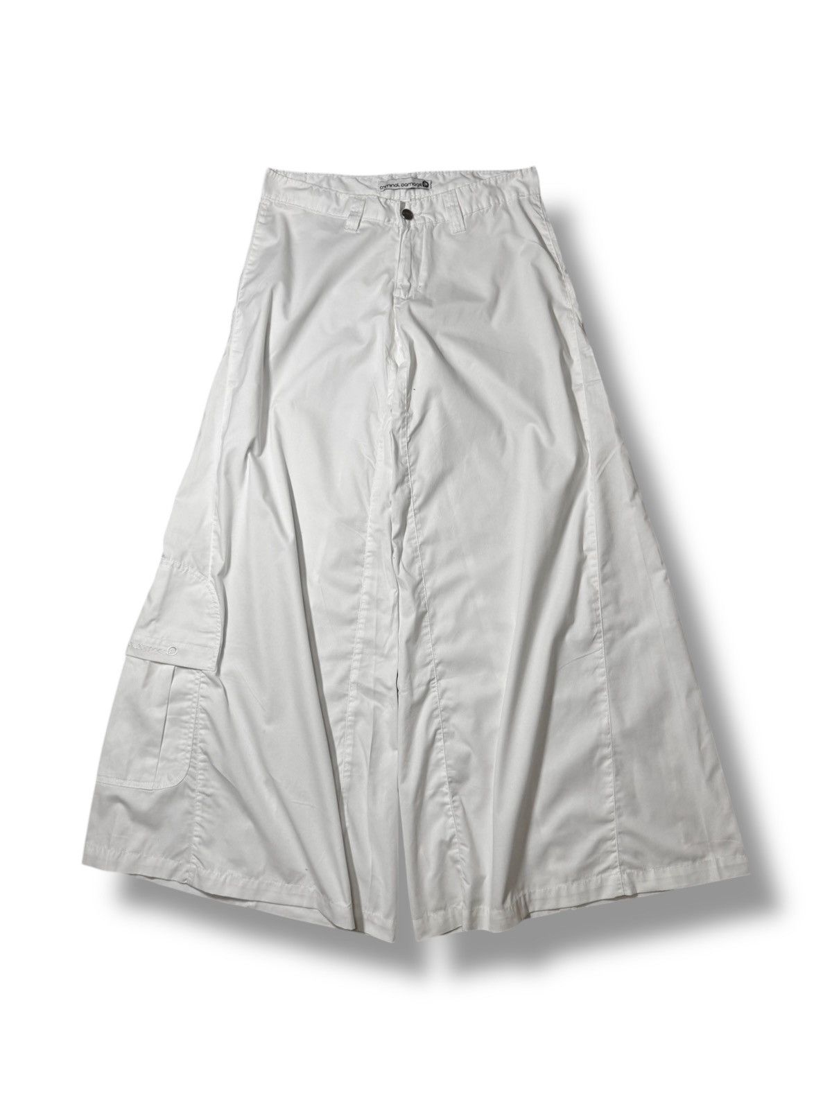 Criminal Damage Vintage Y2K Criminal Damage Rave Wide Leg Japanese Brand Size US 30 / EU 46 - 3 Thumbnail