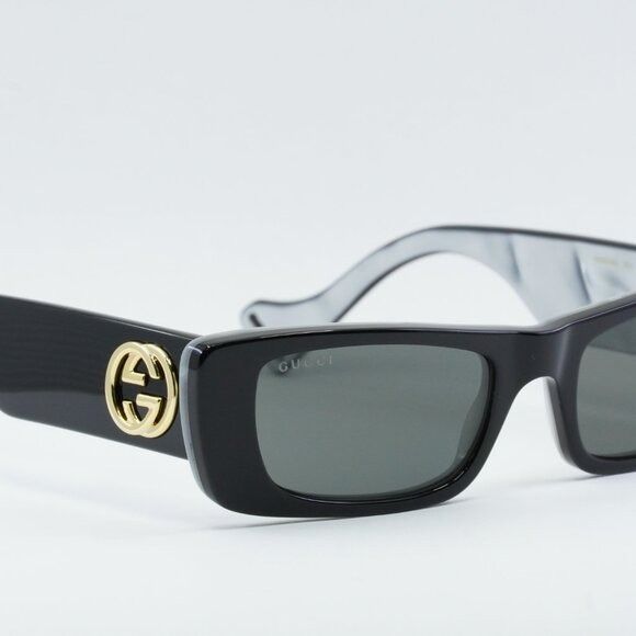 Gucci 🕶️ New Gucci GG0516S 001 Sunglasses - Black Frame, Grey Size ONE SIZE - 11 Thumbnail