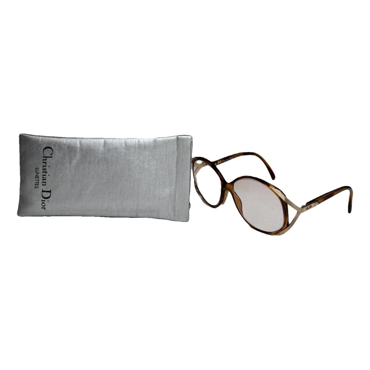 Dior Brown Plastic Sunglasses Size ONE SIZE - 1 Thumbnail