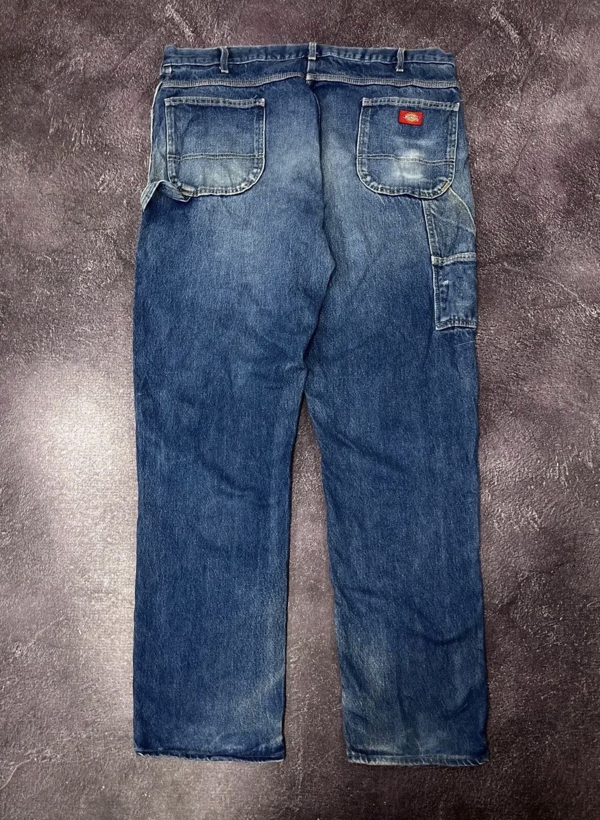 Dickies × Vintage Vintage Dickies Y2K Faded Blue Denim Hype Baggy Jeans Size US 42 / EU 58 - 1 Thumbnail