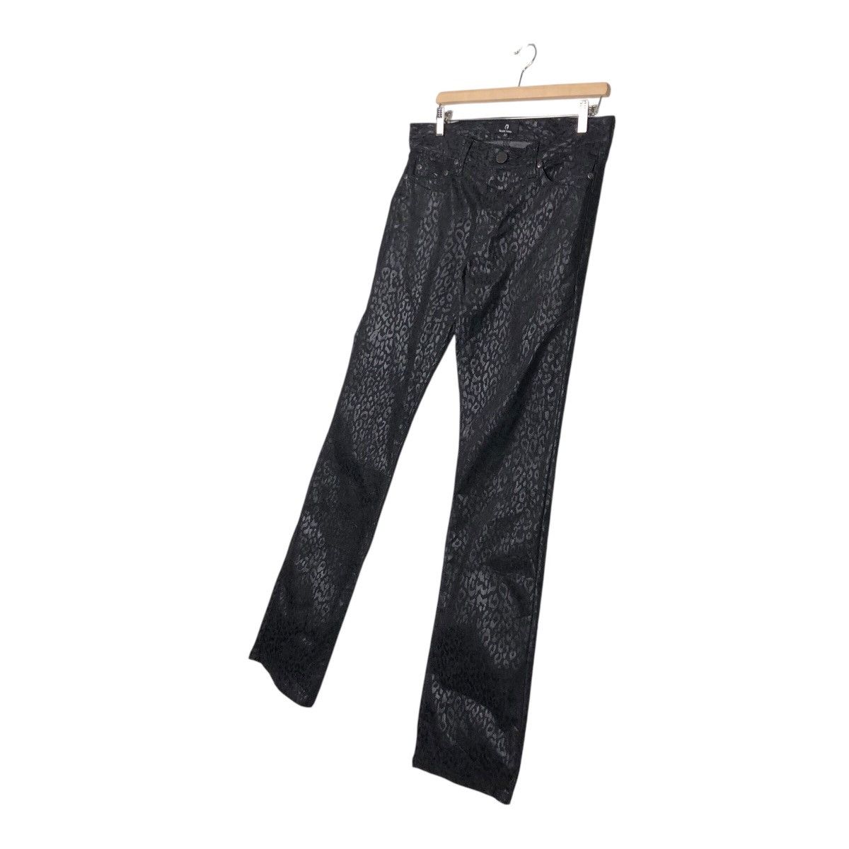 Japanese Brand 📌Vintage Biker Pants Polkadot Design Black Varia Size US 32 / EU 48 - 3 Thumbnail