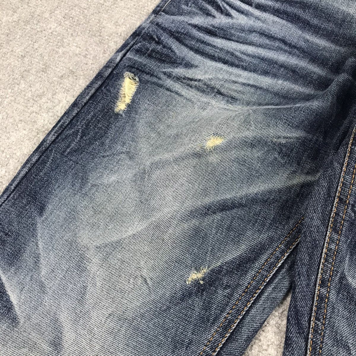 If Six Was Nine × Japanese Brand JAPAN STYLE IMPROVES BLUE DENIM PANTS Size US 32 / EU 48 - 5 Thumbnail