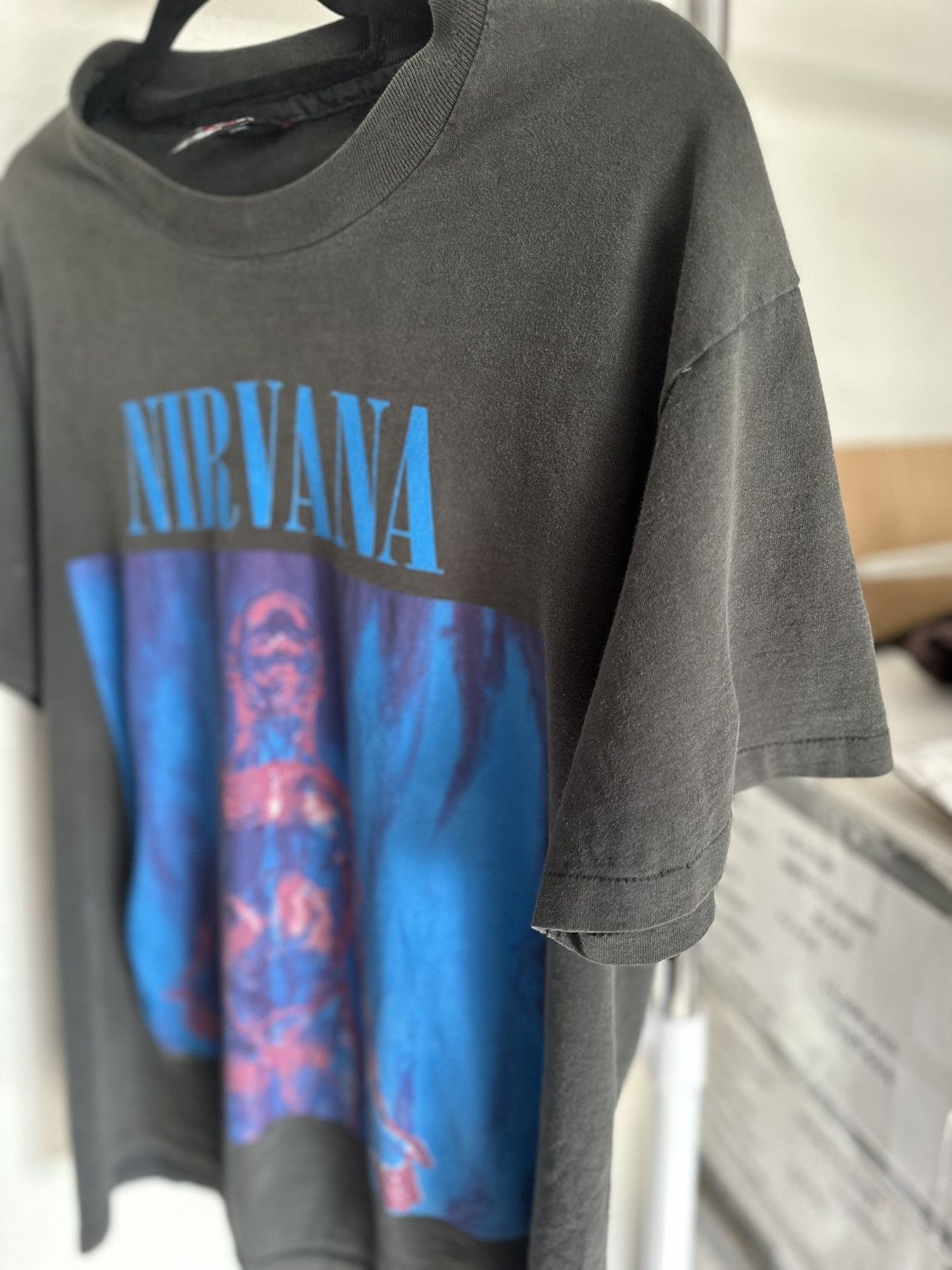 Other Vintage 1992 Nirvana Silver Tee Size US L / EU 52-54 / 3 - 4 Thumbnail