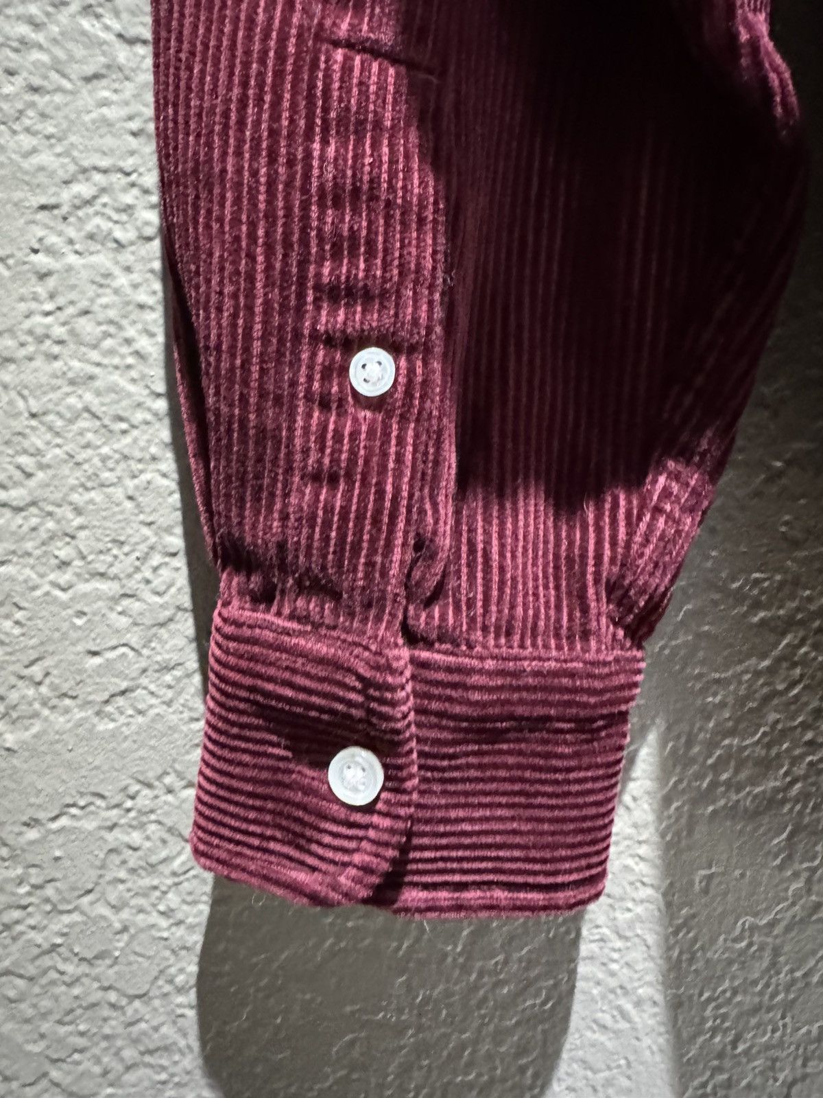 Carhartt Burgundy Carhartt Corduroy Button Up Shirt Thick Soft Medium Size US M / EU 48-50 / 2 - 9 Thumbnail
