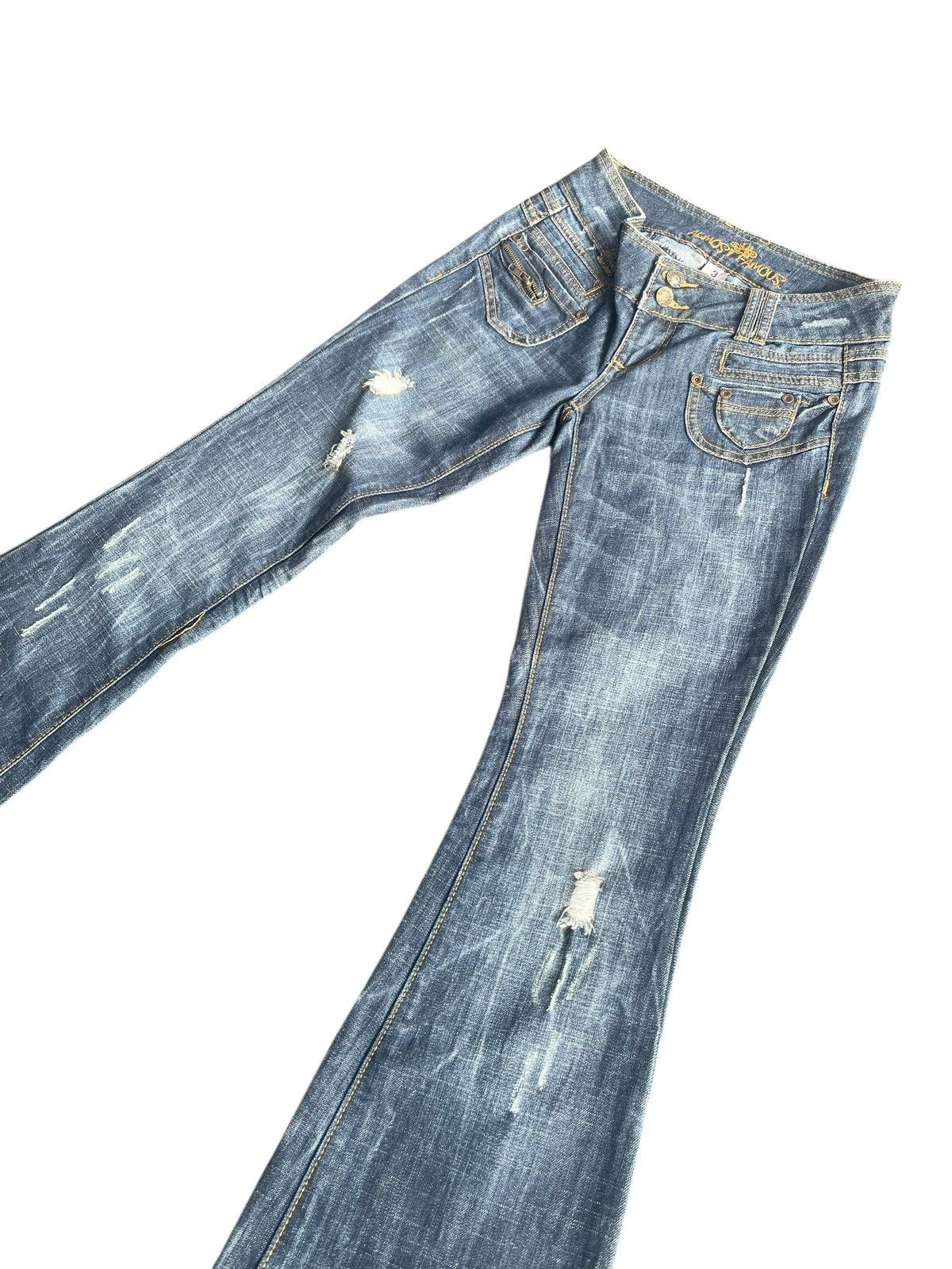 Almost Famous Almost Famous Flare Distresed Size 29" - 2 Thumbnail