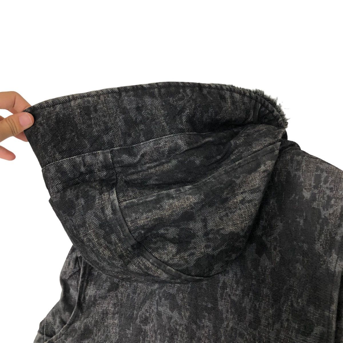 In The Attic 💥90’s Rare Over Size Jacket In The Attic Mink Fur Hoodie Size US M / EU 48-50 / 2 - 10 Thumbnail
