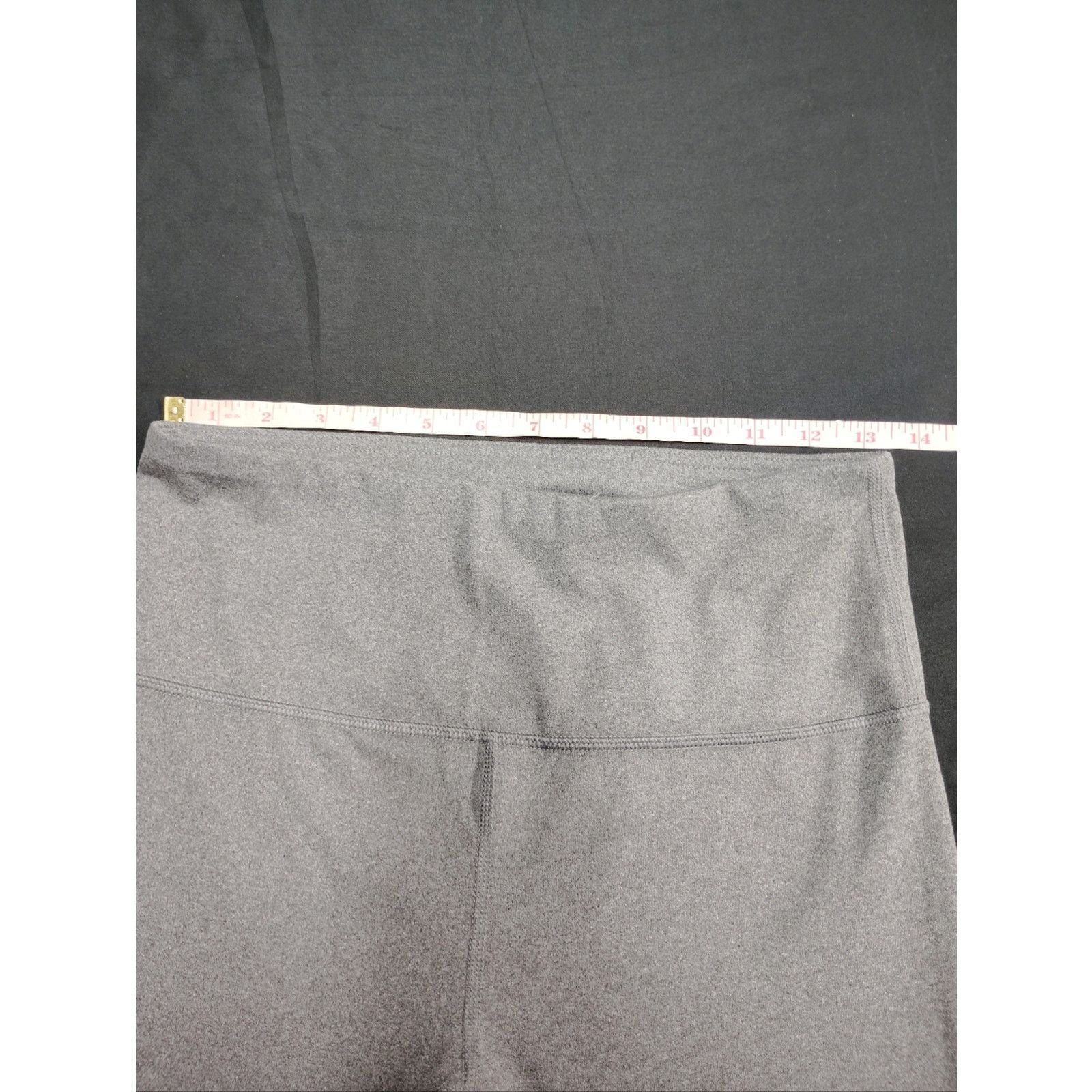 MBX RBX Gray High-Waist Performance Leggings Size 26" / US 2 / IT 38 - 2 Thumbnail