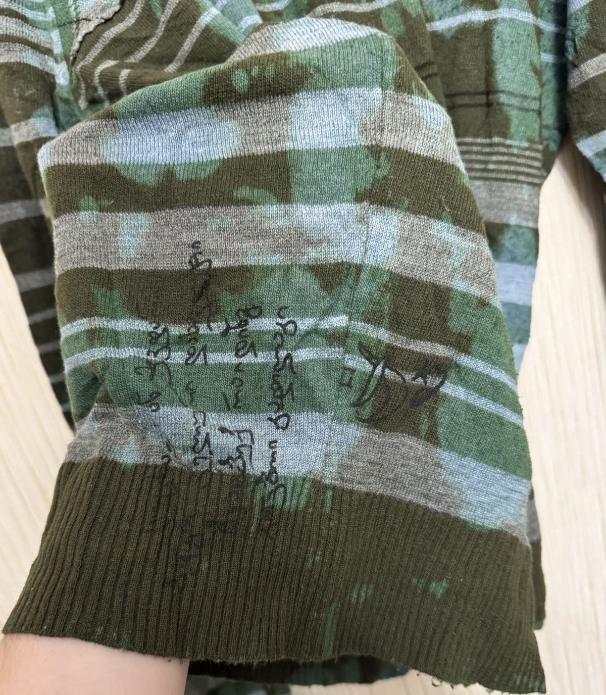 Diesel × Vintage Diesel rare vintage bleached bandits Y2K sweater Size US XL / EU 56 / 4 - 7 Thumbnail