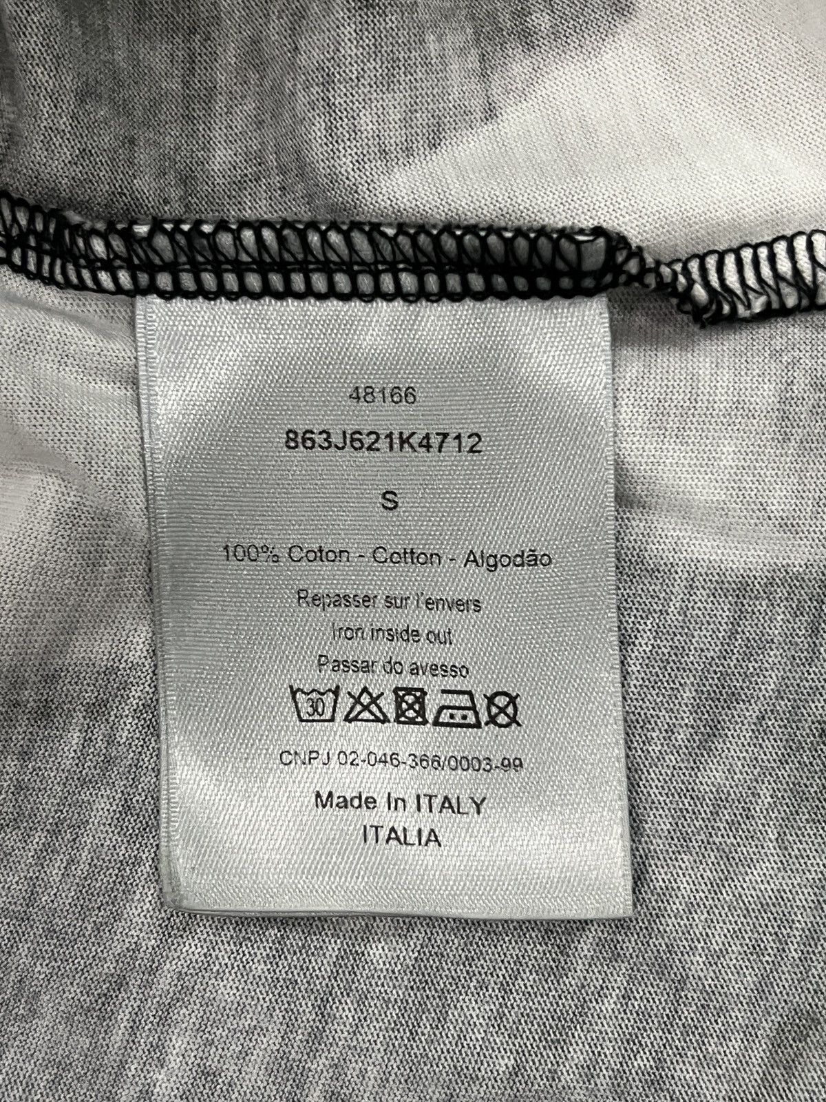 Dior Dior Homme by Kris Van Assche SS18 Surrealist T-Shirt Size US S / EU 44-46 / 1 - 12 Thumbnail