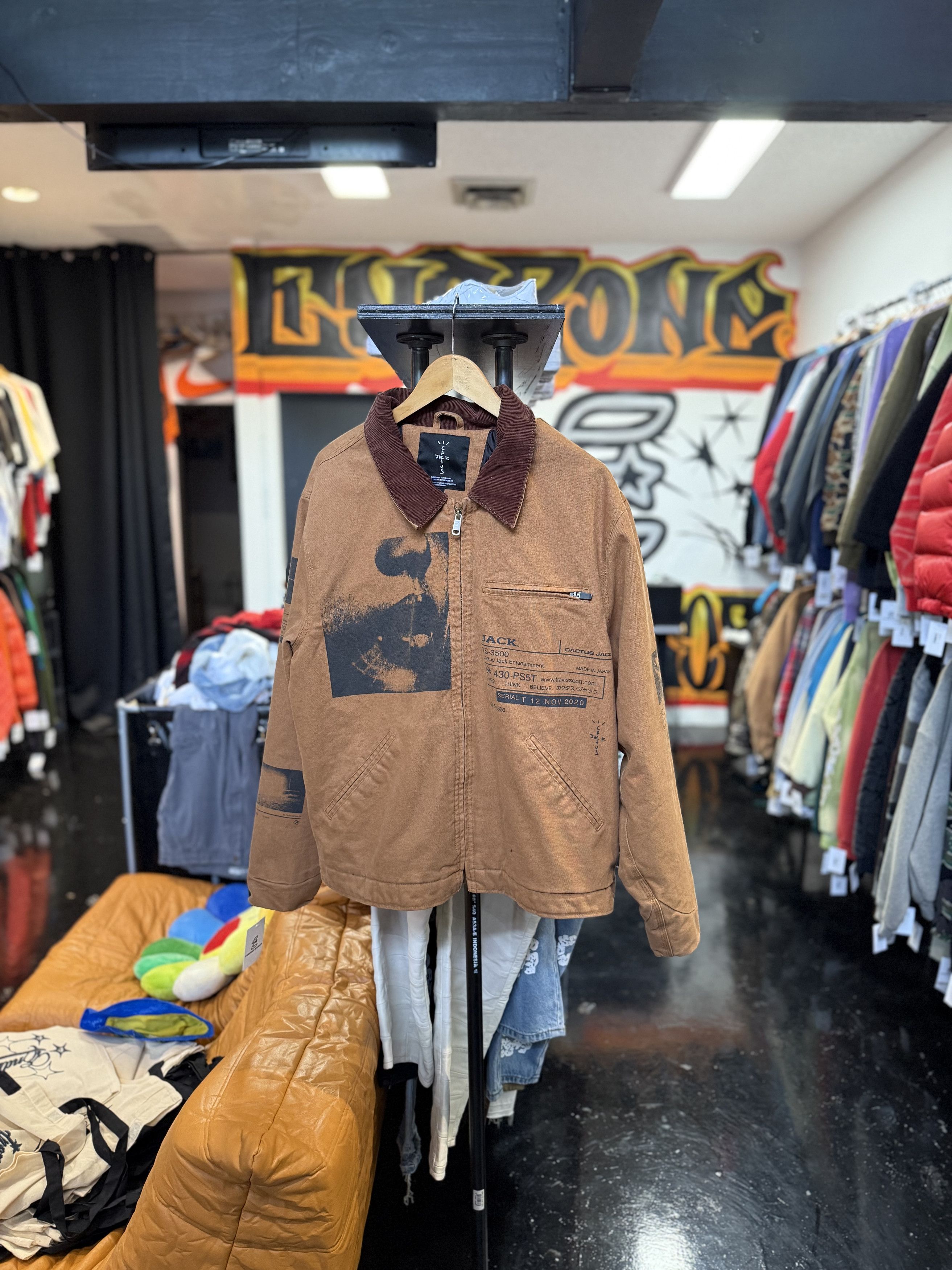 CACTUS JACK TRAVIS SCOTT DETROIT JACKET