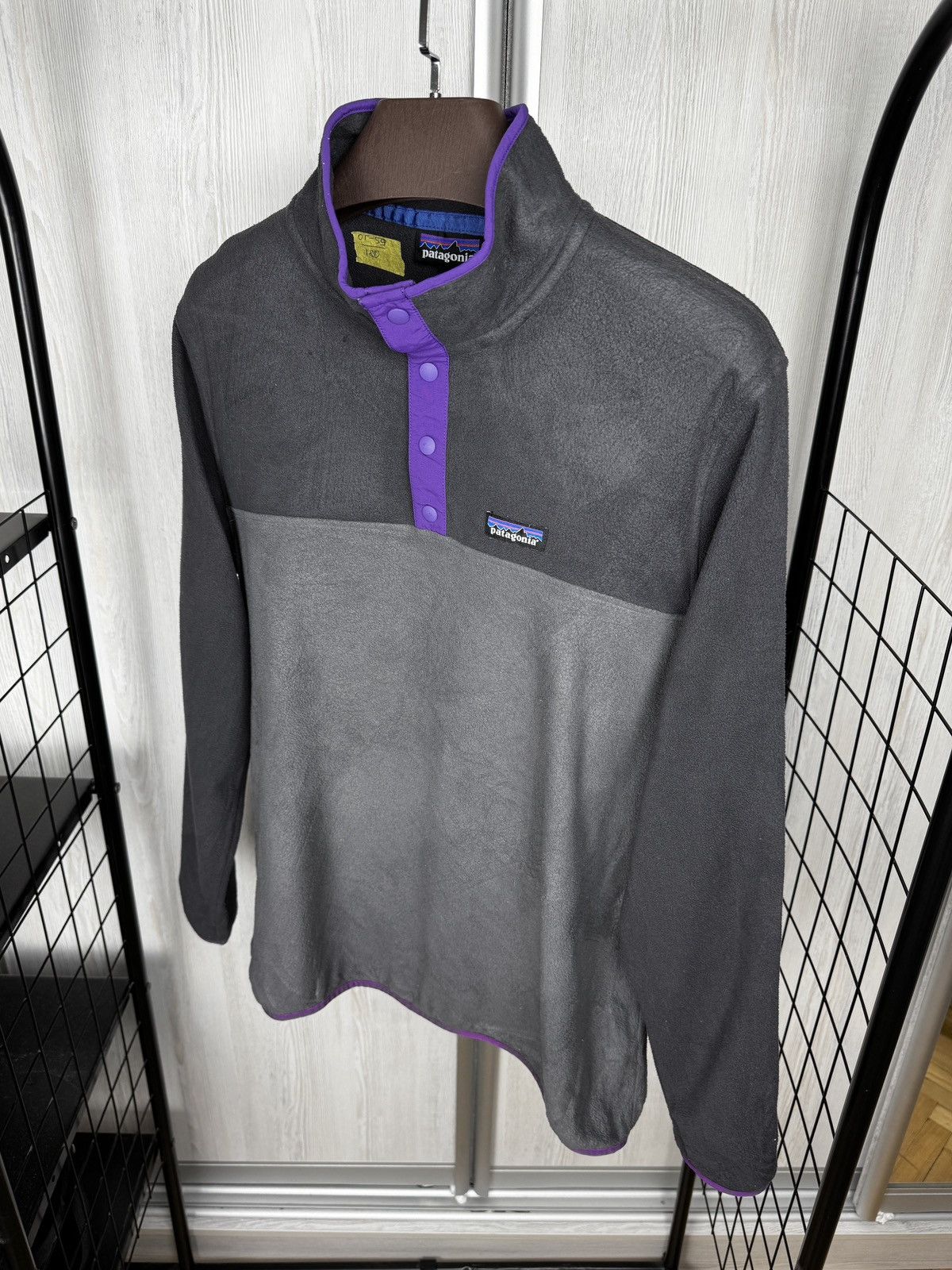 Patagonia Patagonia Micro D Snap-T Forge Grey Pullover size L Size US L / EU 52-54 / 3 - 7 Thumbnail