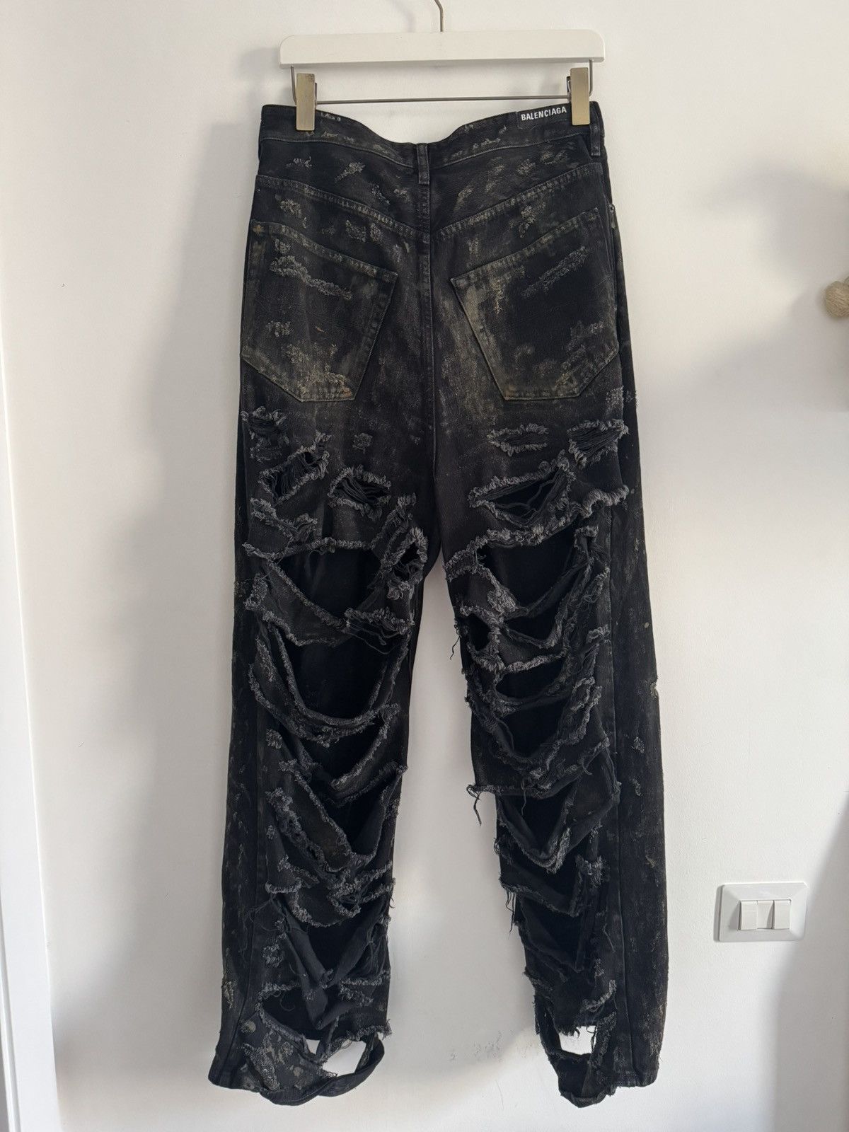 Balenciaga Balenciaga Mud Show Baggy Jeans Size US 36 / EU 52 - 4 Thumbnail