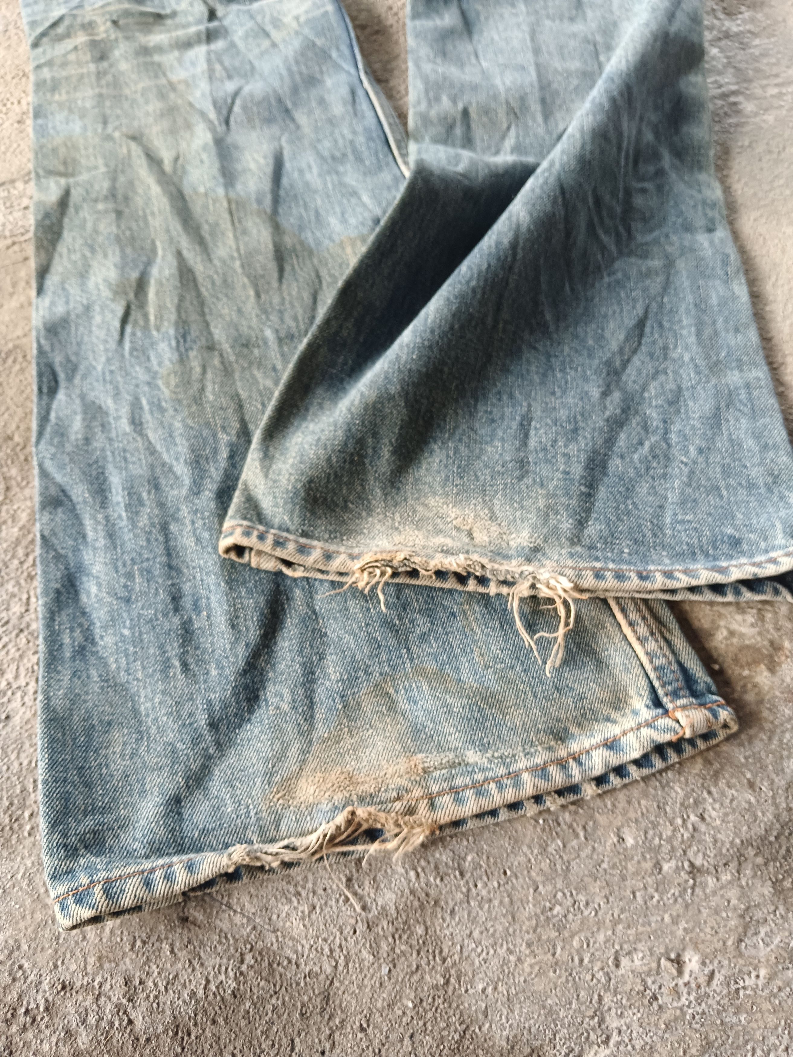 Hysteric Glamour Hysteric Glamour Bush Pants Faded Blue Denim Pants Size US 32 / EU 48 - 12 Thumbnail