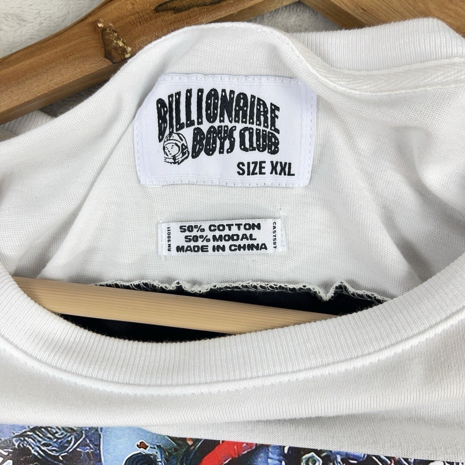Billionaire Boys Club Billionaire Boys Club BBC Rocket Engine Zoom T Shirt XXL Size US XXL / EU 58 / 5 - 2 Thumbnail
