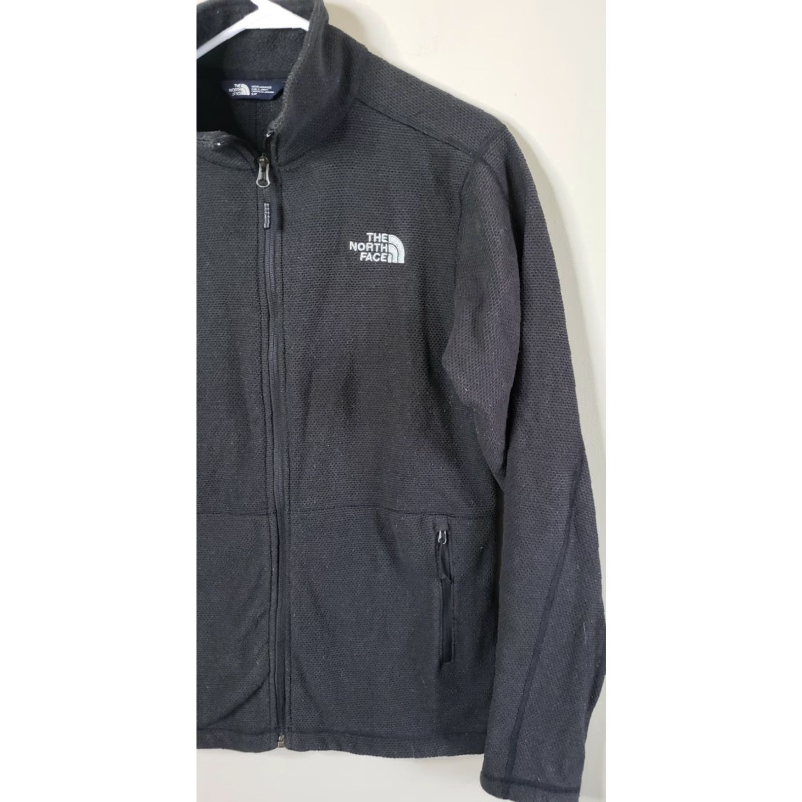 The North Face The North Face Men's S Black Knit Outer Fleece Interior Full Zip Jacket Size US S / EU 44-46 / 1 - 2 Thumbnail