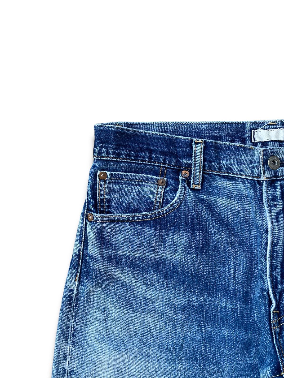 Jun Takahashi × Uniqlo Vintage Y2K Uniqlo Kaihara Jeans Straight Cut Size US 34 / EU 50 - 3 Thumbnail