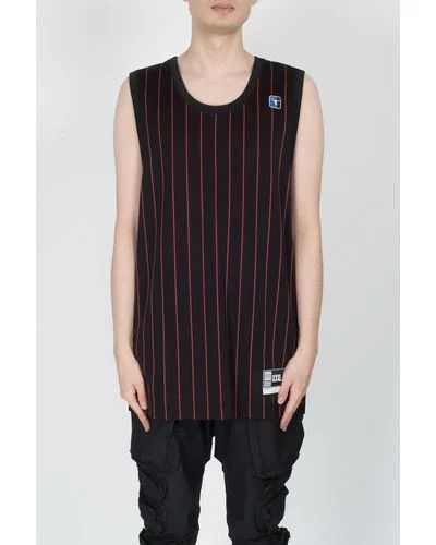 Alexander Wang Pinstripe Jersey Size US L / EU 52-54 / 3 - 3 Thumbnail