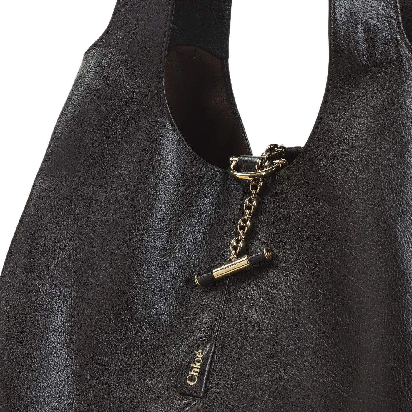 Chloe Chloe Balloon Brown Leather Shoulder Bag New & Authentic Size ONE SIZE - 4 Thumbnail