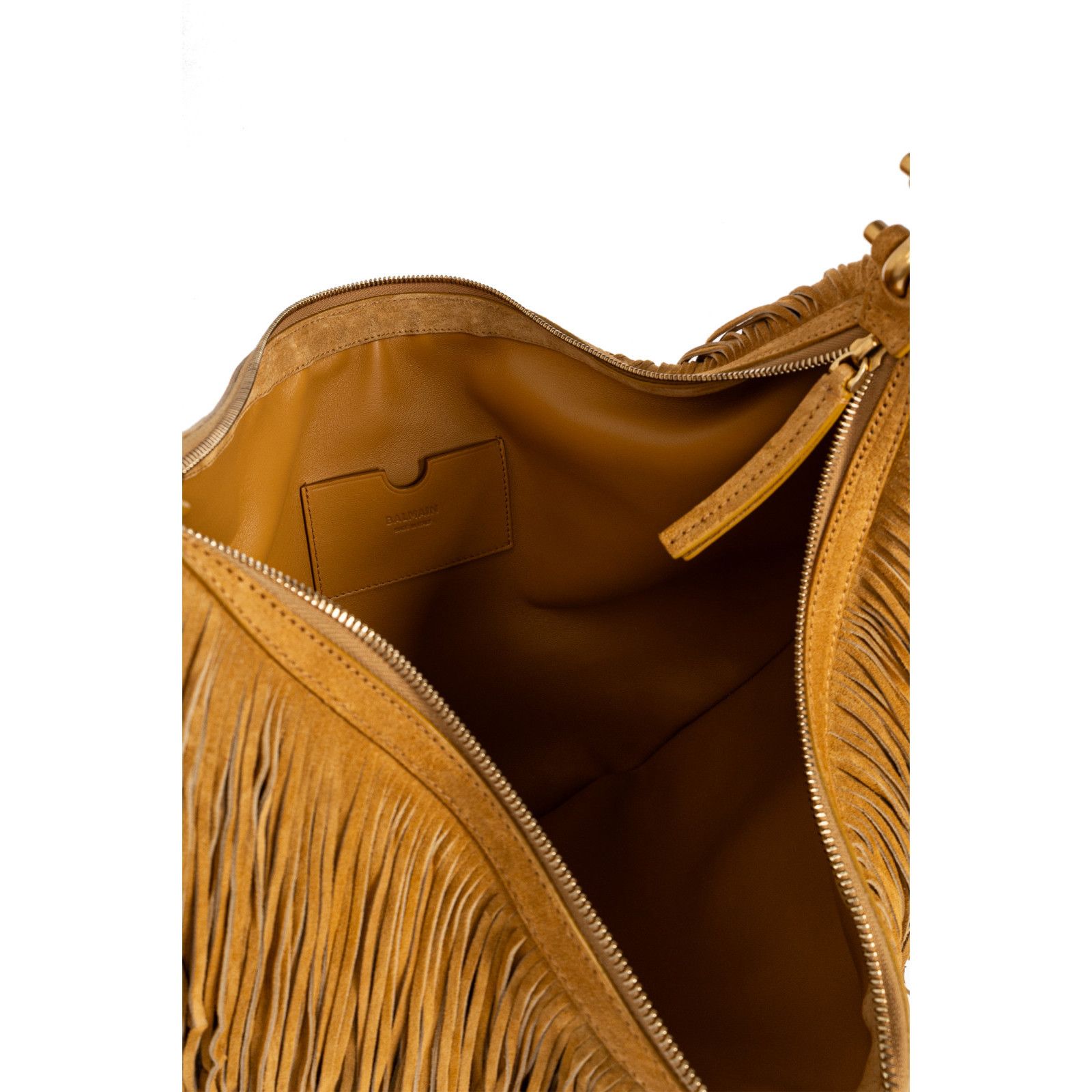 Balmain BALMAIN Ebene Beige Hobo Large Shoulder Bag New & Authentic Size ONE SIZE - 4 Thumbnail