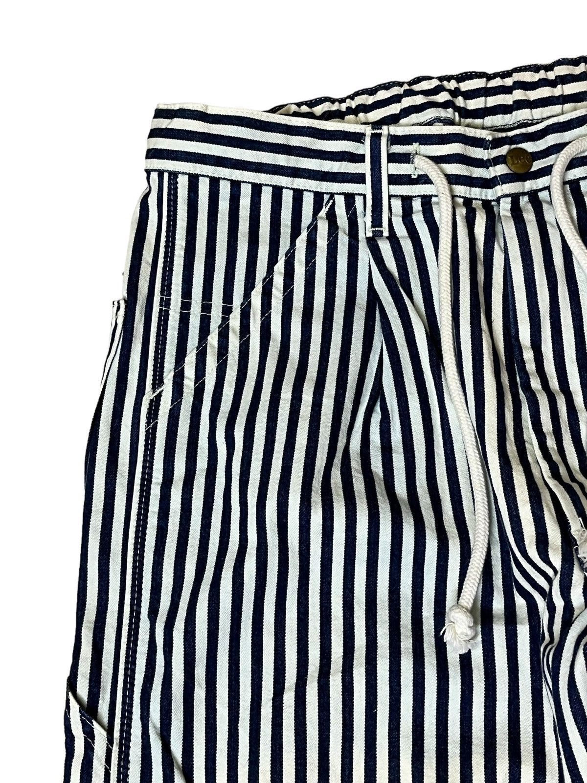 Lee VINTAGE LEE WORKWEAR CARPENTER HICKORY DRAWSTRING WAIST PANT Size US 32 / EU 48 - 7 Thumbnail