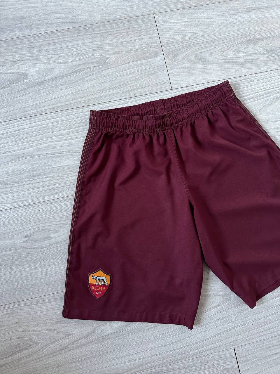 Nike AS Roma Home Football Shorts Nike Size US 32 / EU 48 - 2 Thumbnail