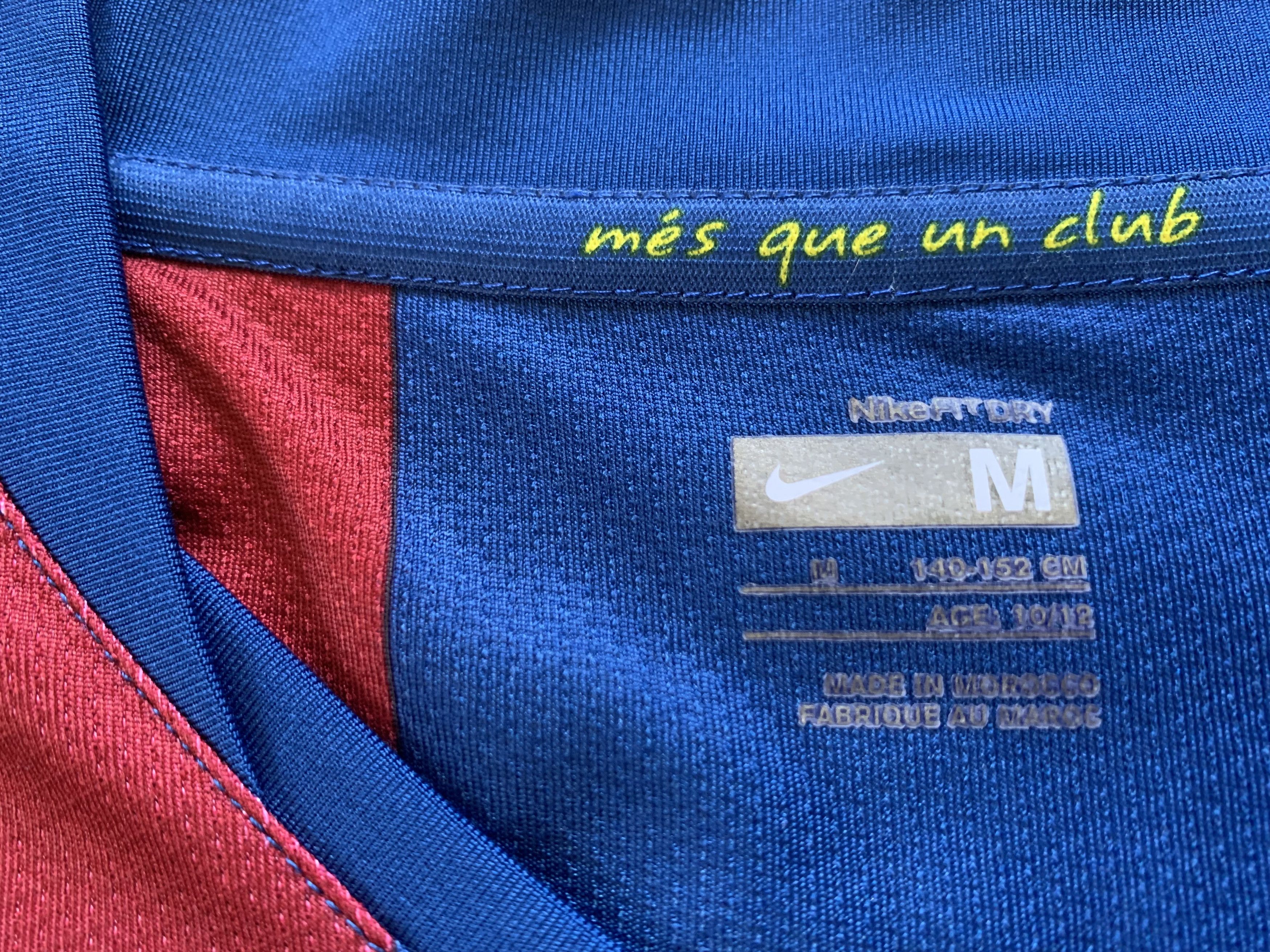 Nike Nike FCB Youth Kids Jersey Size US XXS / EU 40 - 7 Thumbnail