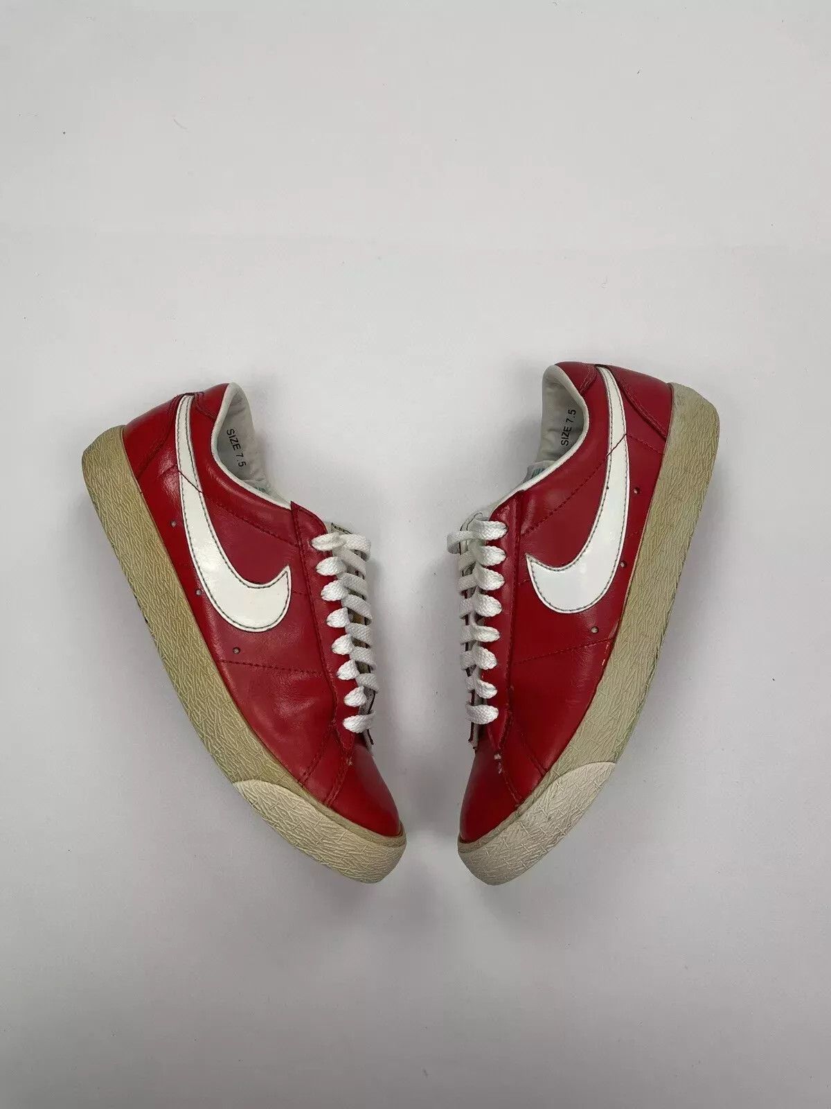 Nike Vintage 2000s Y2K Nike Blazer 2008 Low Womens Shoes Sneakers Size US 7.5 / IT 37.5 - 1 Thumbnail