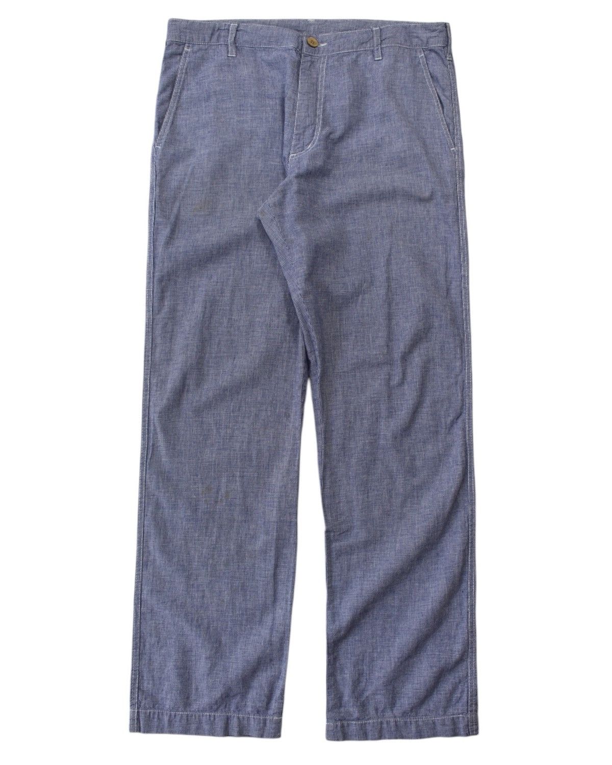 Vintage 2000S UNIQLO WIDE LEG PANTS Size US 35 - 1 Thumbnail