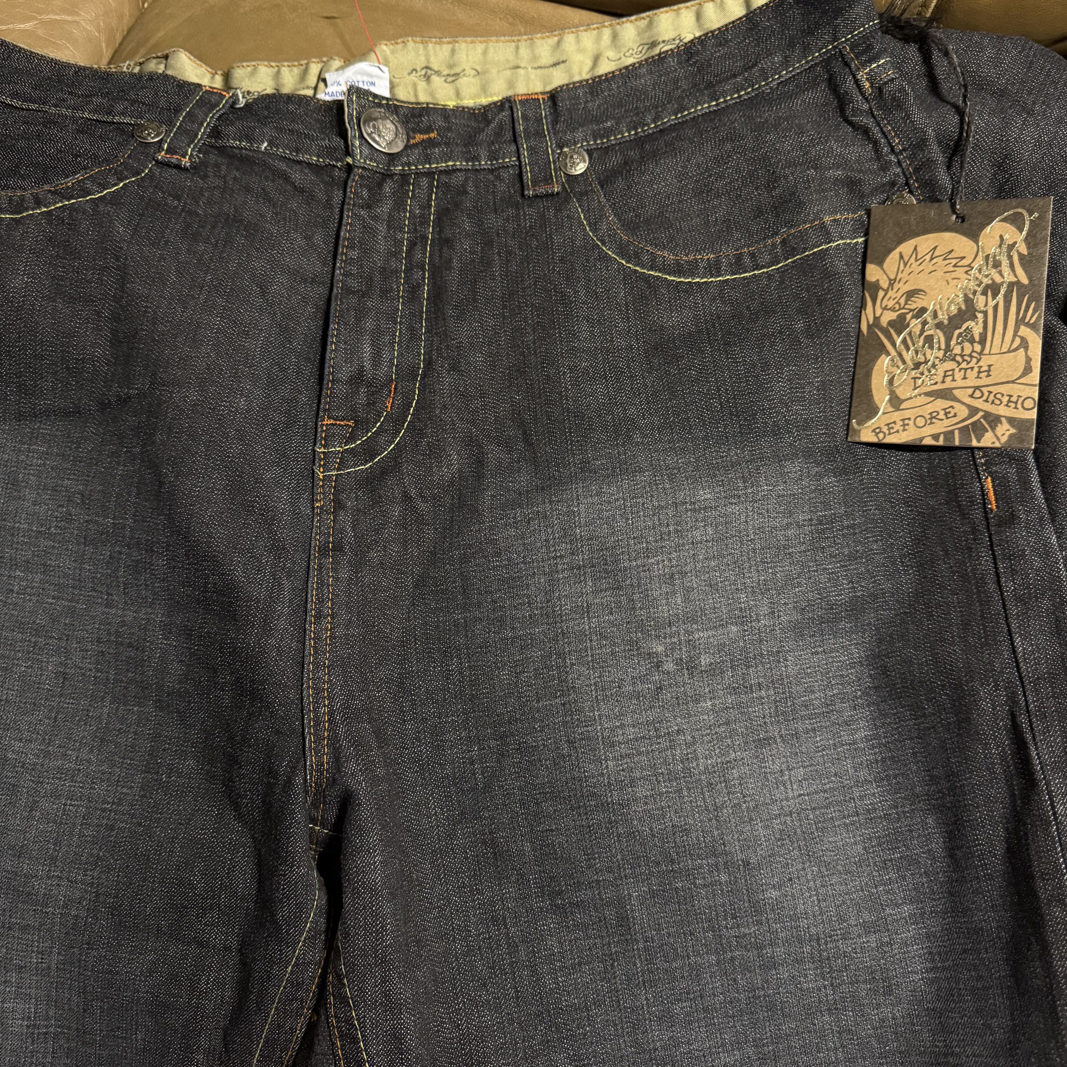 Ed Hardy Ed Hardy Y2K Vintage Jeans NEW 40x34 Size US 40 / EU 56 - 3 Thumbnail