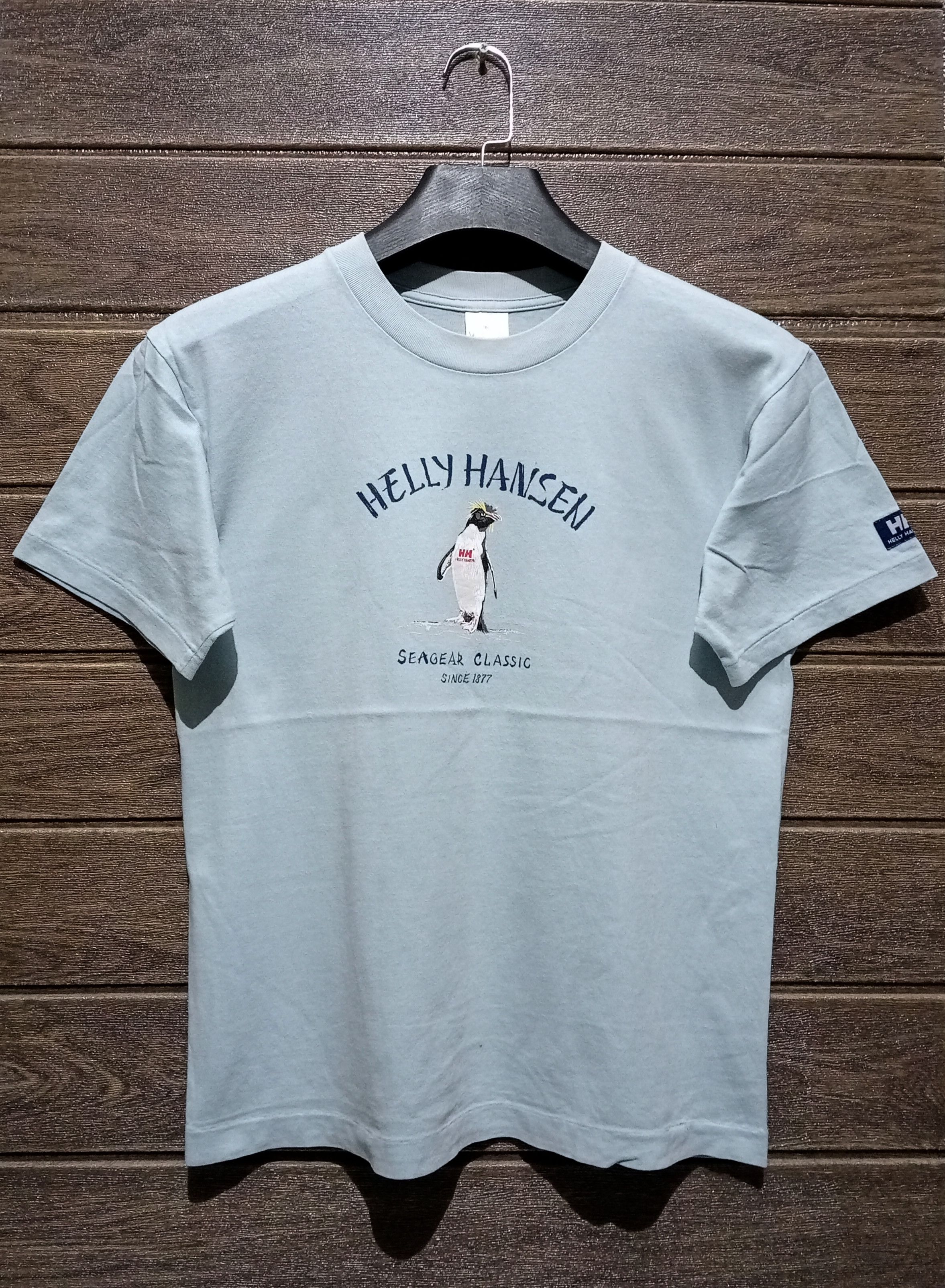 Helly Hansen Vintage '90s Single Stitch Helly Hansen Tee, Japan Size US S / EU 44-46 / 1 - 1 Thumbnail
