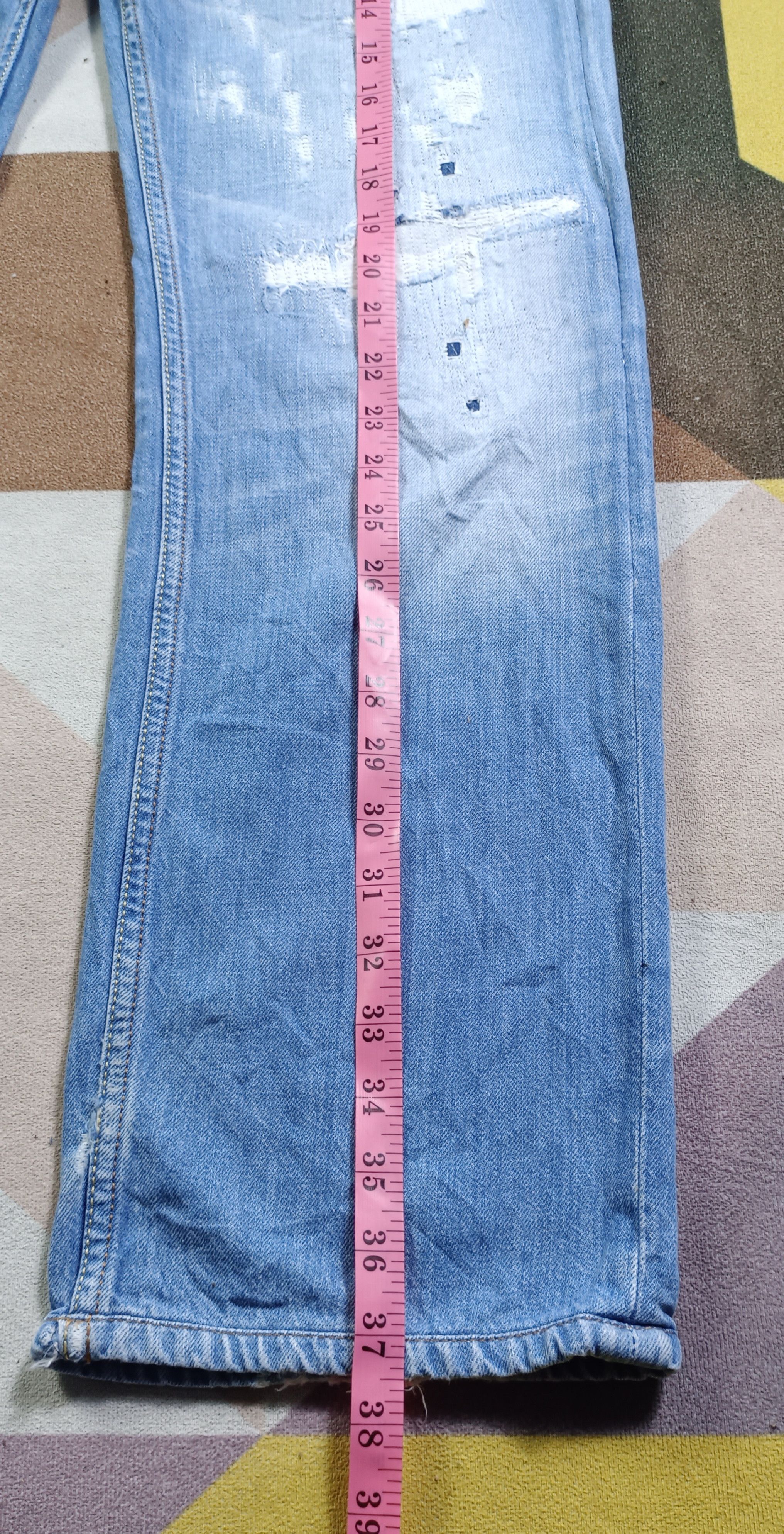 Diesel 🔥 Distressed Denim Diesel LARKEE straight cut Size US 32 / EU 48 - 23 Thumbnail