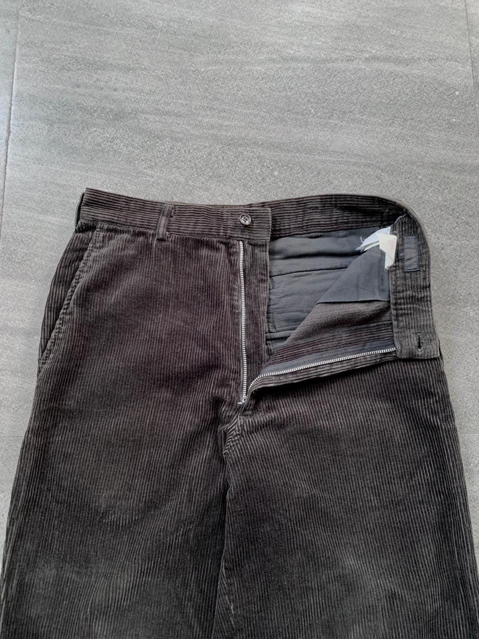 Comme des Garcons Homme FREE TAX! 90s Faded Baggy Corduroy Trousers Size US 29 - 3 Thumbnail
