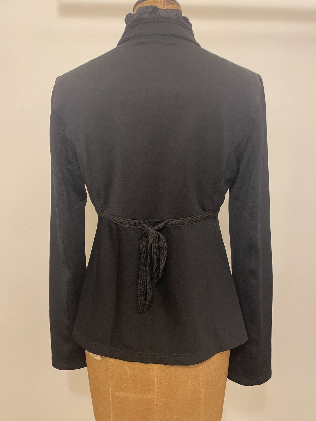 Prada Prada zip up jersey top Size L / US 10 / IT 46 - 3 Thumbnail
