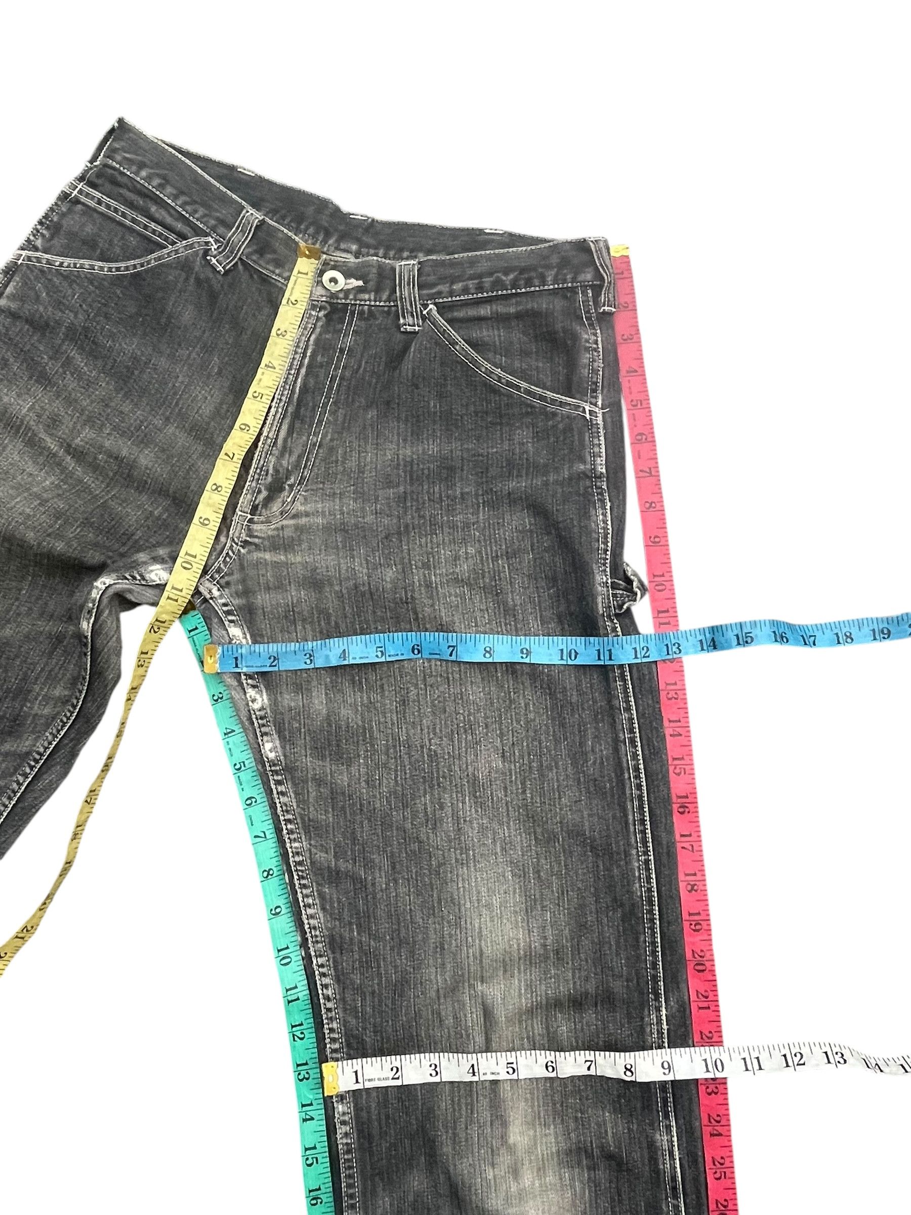 Japanese Brand Japanesebrand Worker Distresed Denim Size US 32 / EU 48 - 8 Thumbnail