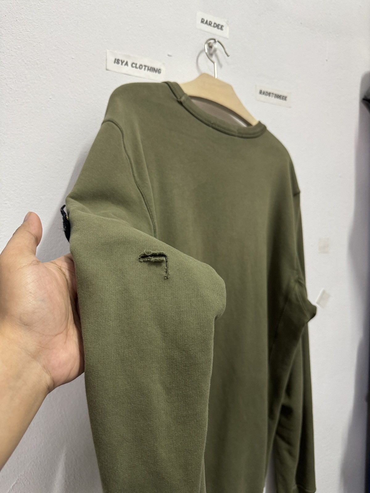 Stone Island Stone Island Pocket Sweatshirt Size US L / EU 52-54 / 3 - 11 Thumbnail