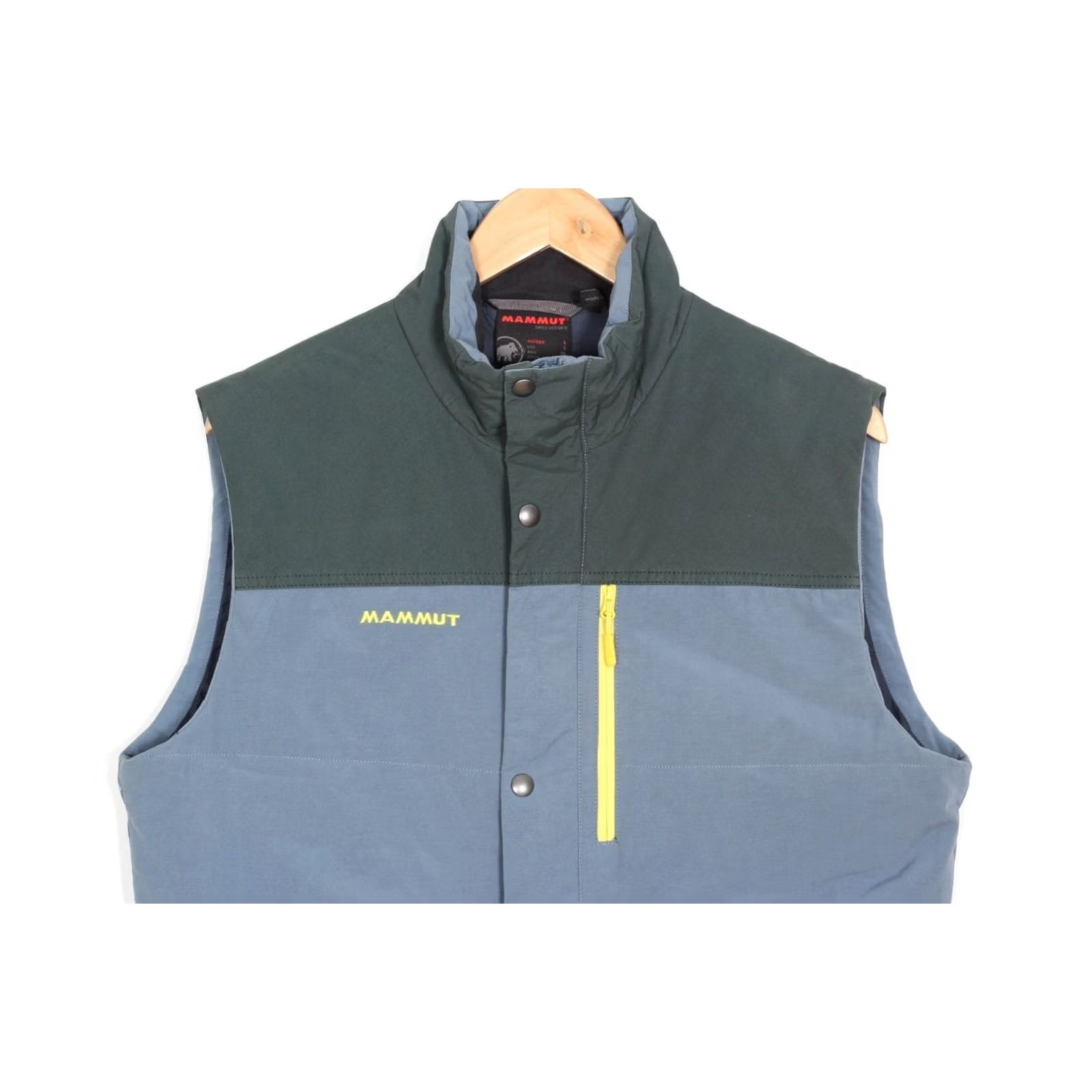 Mammut MAMMUT Ajungilak OTI Element Insulated Gilet Vest Jacket Bodywarmer Men Size L Navy Blue Jacket Mens L Size US L / EU 52-54 / 3 - 3 Thumbnail