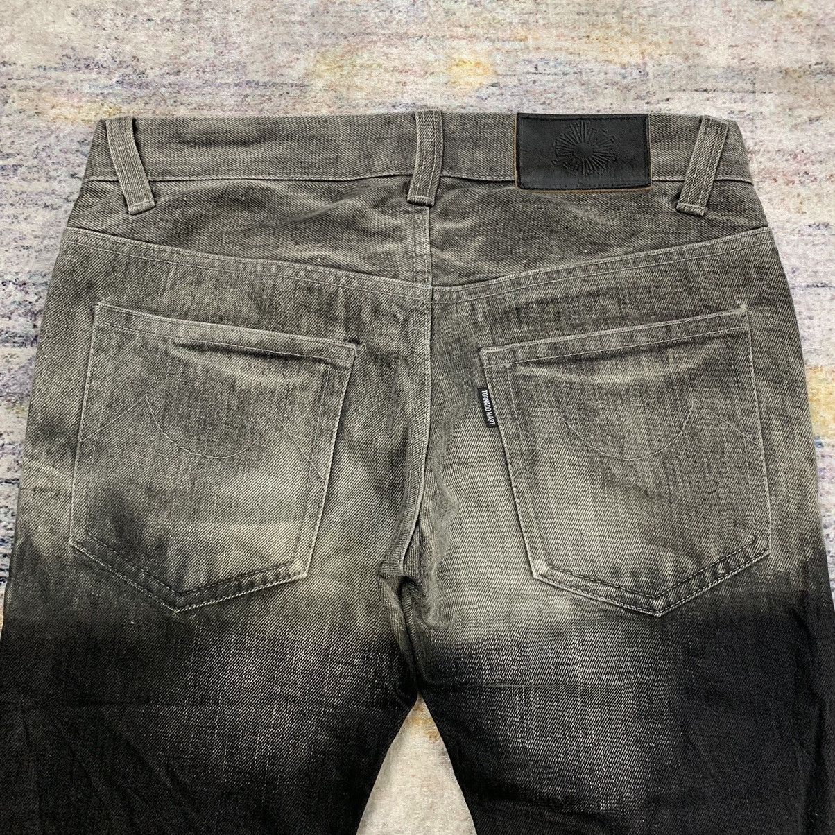 Tornado Mart Tornado mart boot cut low rise clawmark washed denim pants Size US 29 - 8 Thumbnail