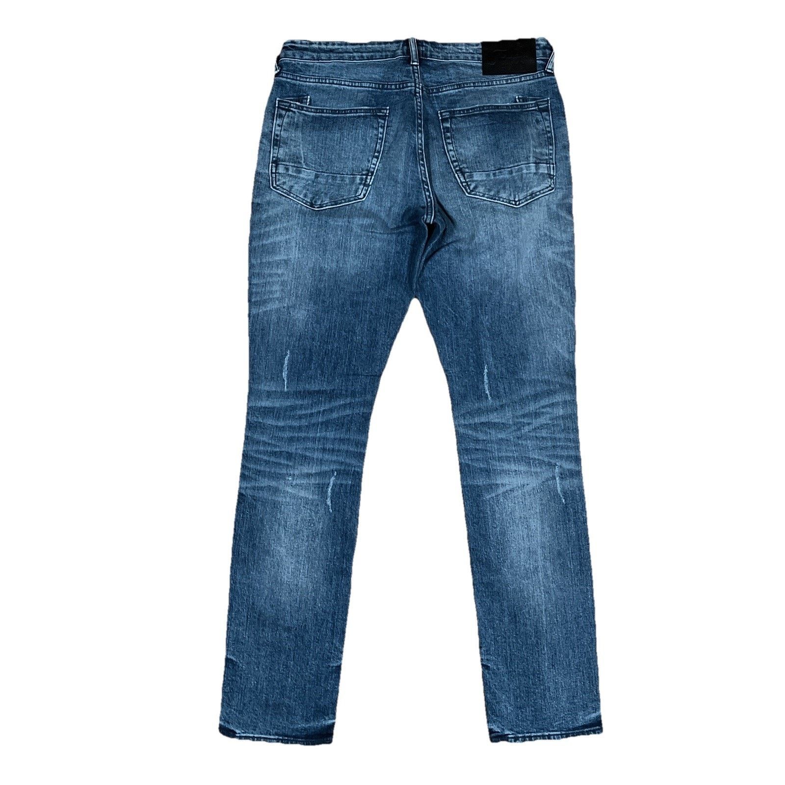 Prps PRPS 36x33 Le Sabre Slim Tapered Fit Stretch Ripped Jeans Size US 36 / EU 52 - 2 Thumbnail